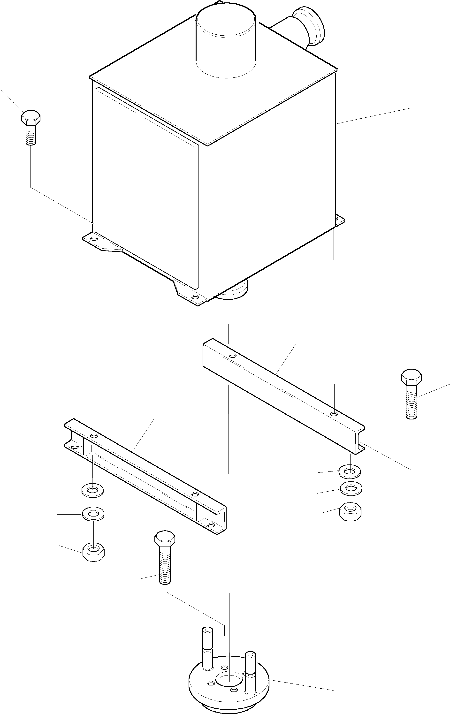 Komatsu parts book diagram for PC5500-6E S/N 15060: SLIP RING MOUNTING