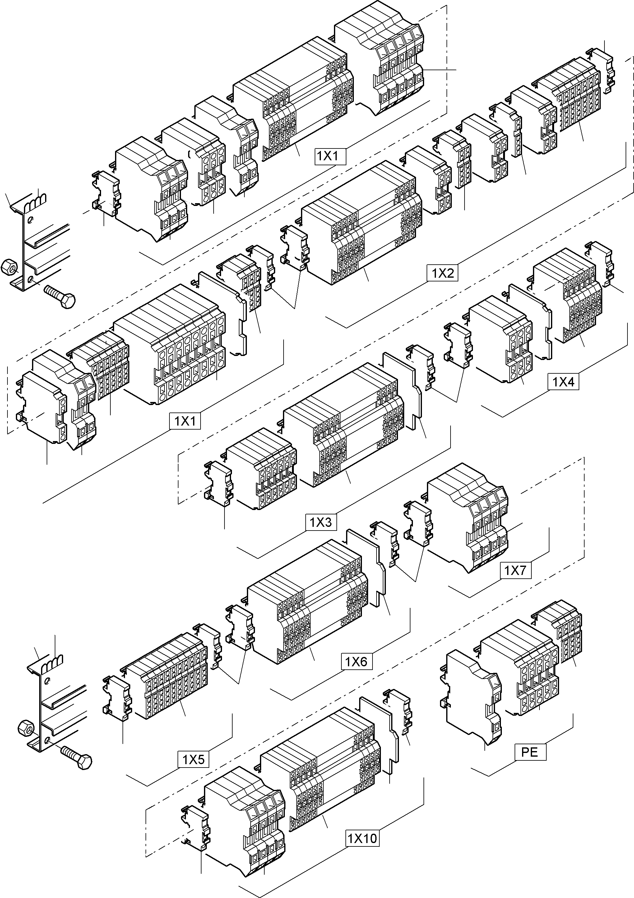 Komatsu parts book diagram for PC5500-6E S/N 15060: MOUNTING PLATE - CAB SUPPORT