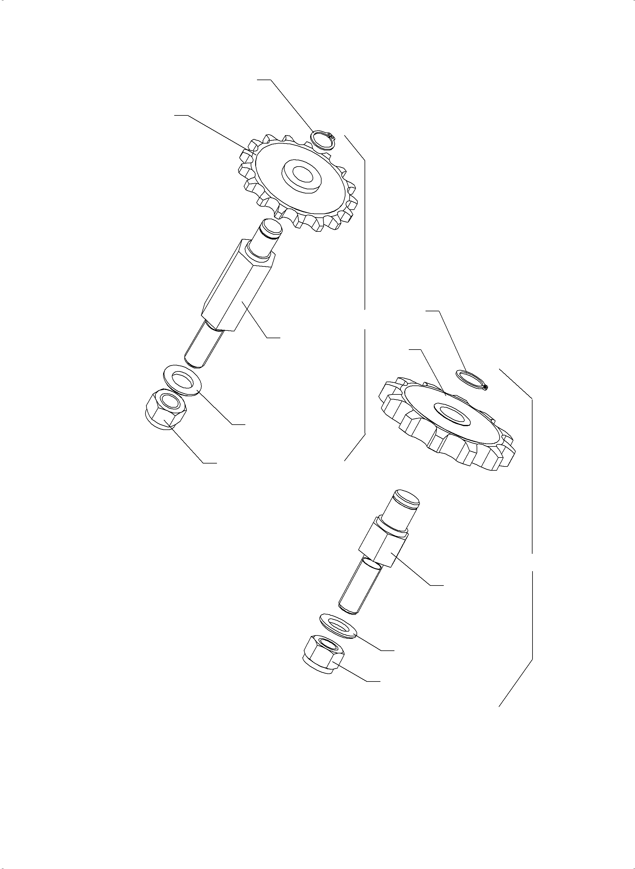 Komatsu parts book diagram for PC5500-6E S/N 15060: CABLE DRUM