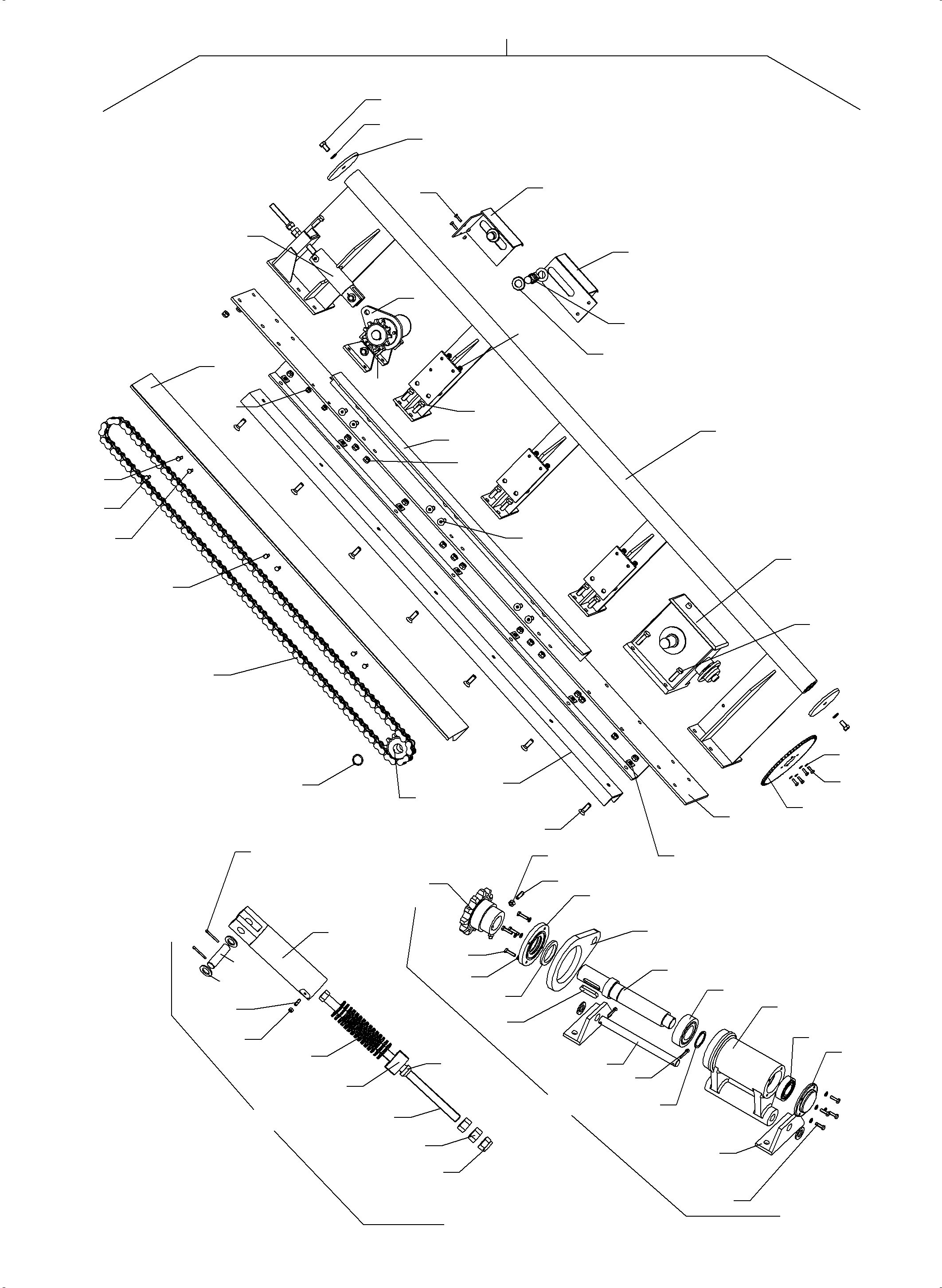 Komatsu parts book diagram for PC5500-6E S/N 15060: GUIDE TUBE