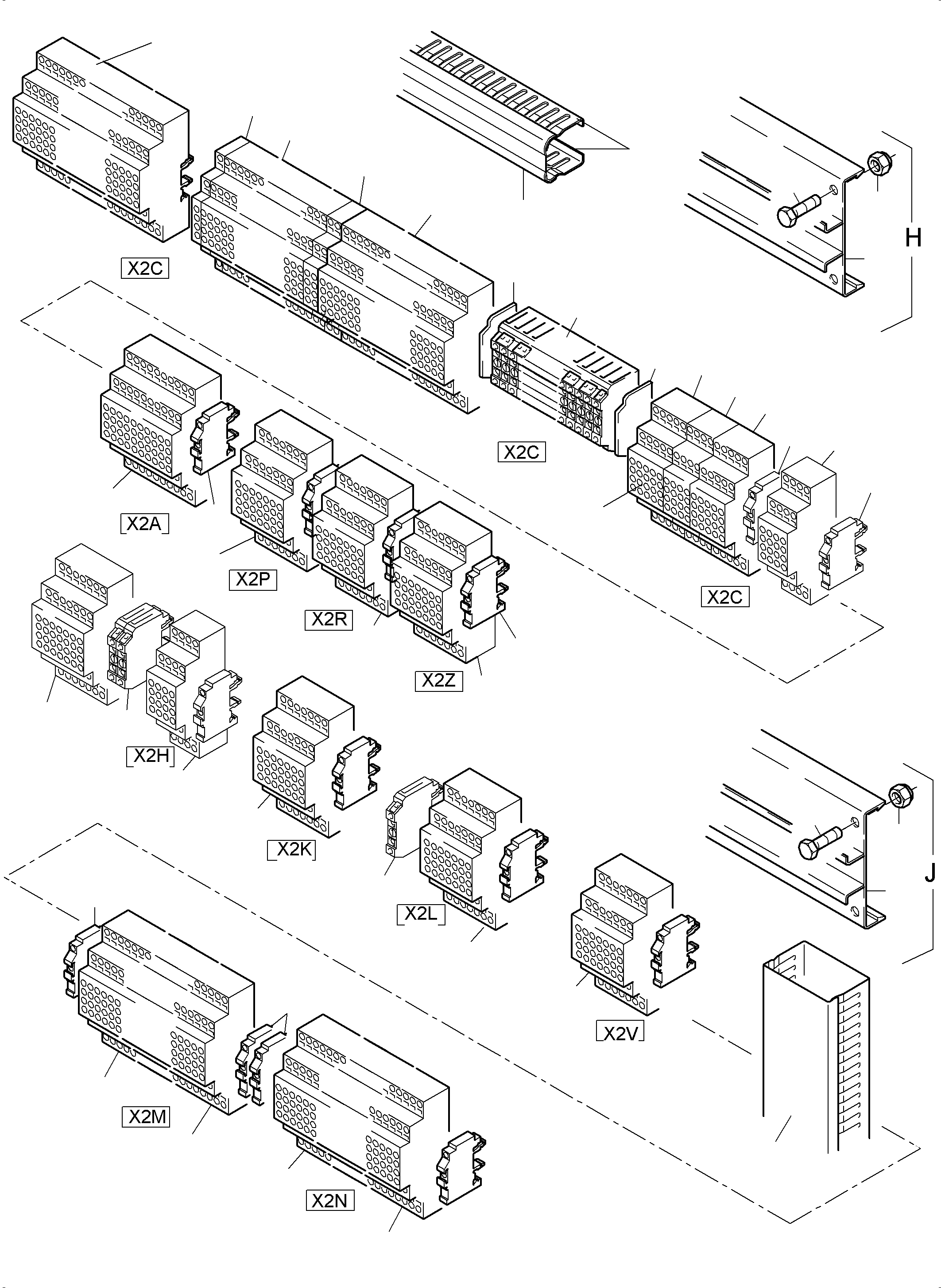 Excavators Mining Komatsu / PC5500-6 S/N 15123(g15123) / Switch Framing X2(515-2165x1 : 515-2165x1)
