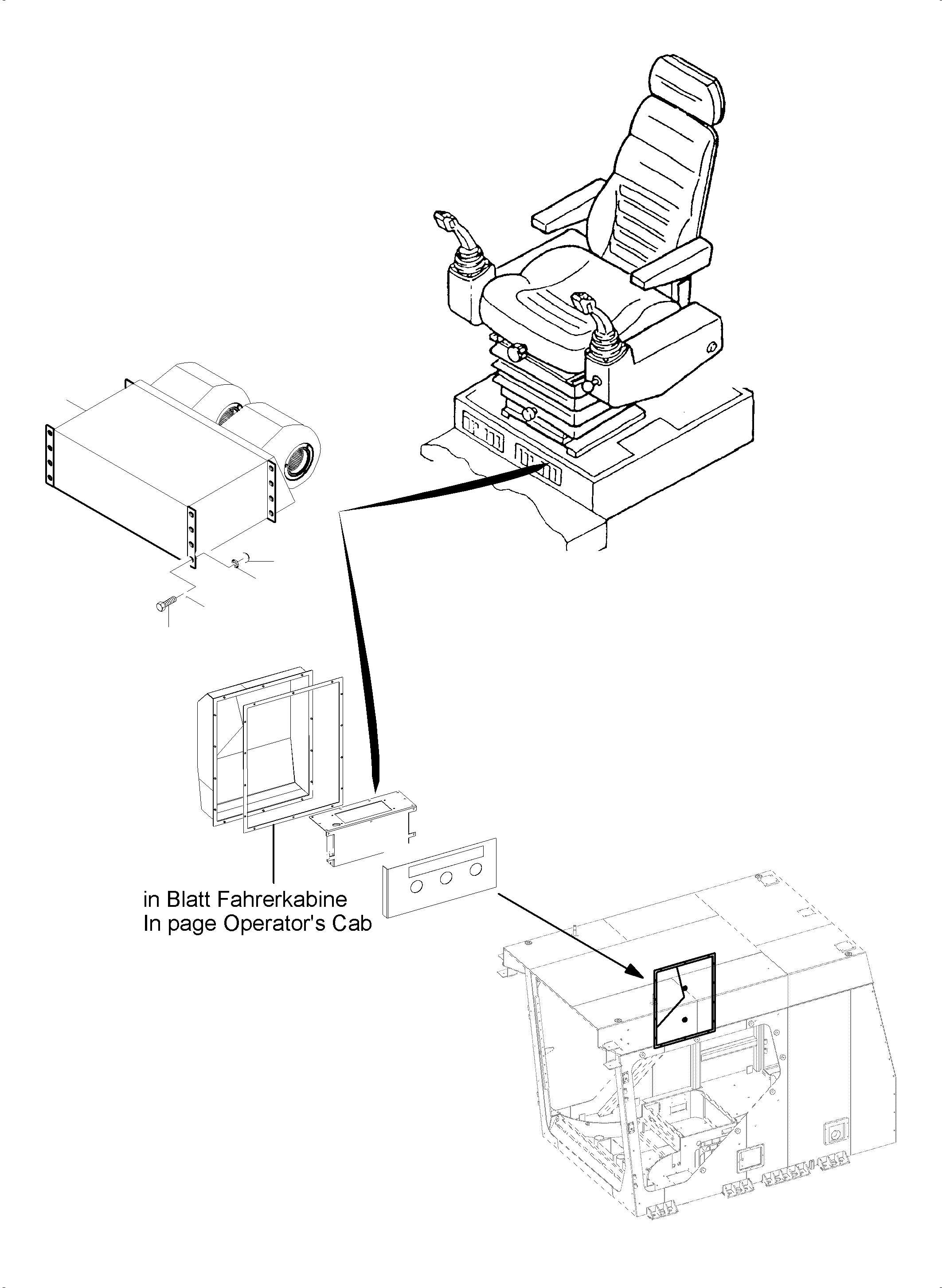 Komatsu parts book diagram for PC5500-6E S/N 15124: ELECTRIC HEATER (COLLECTORLESS)