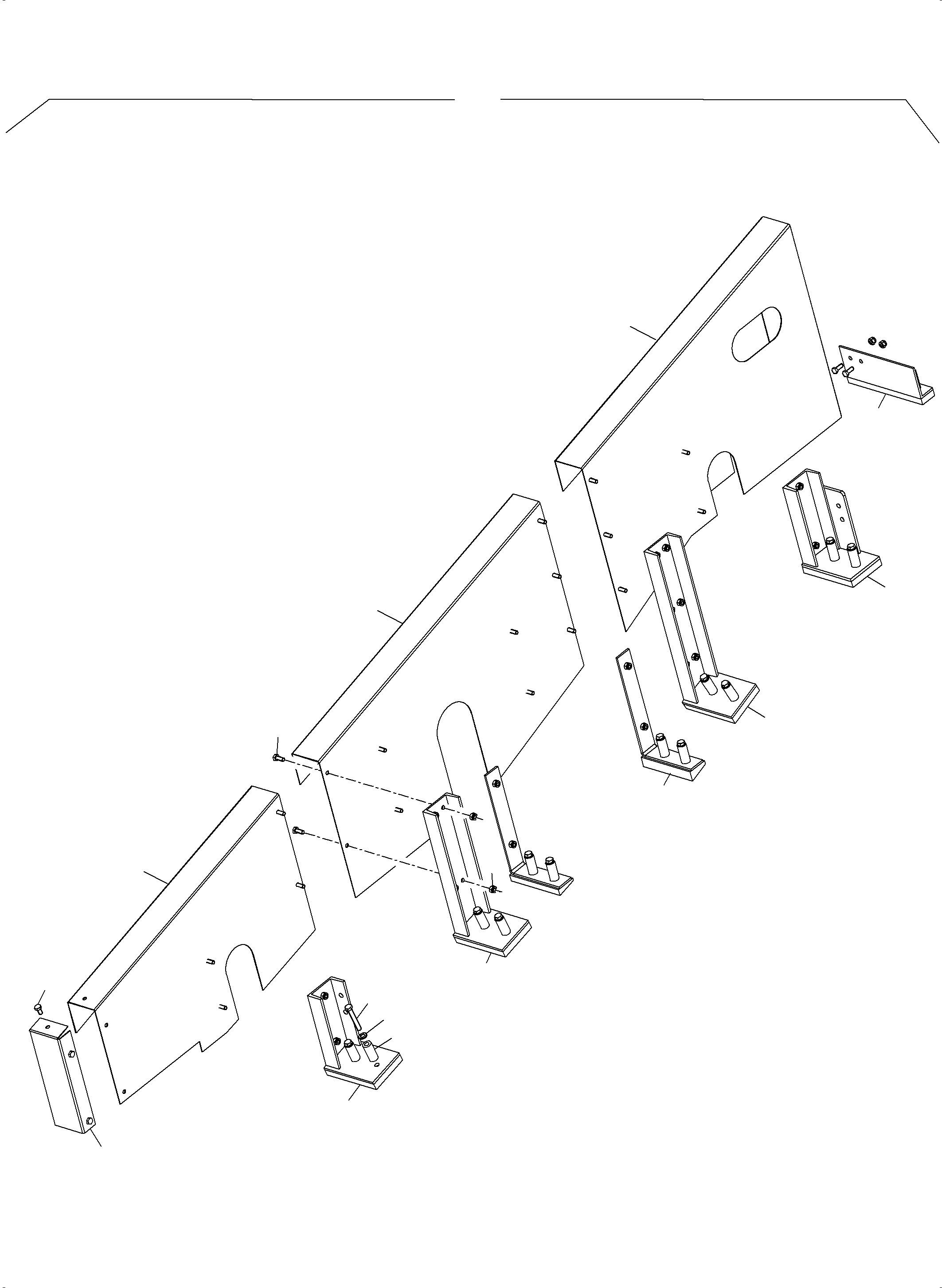 Komatsu parts book diagram for PC5500-6E S/N 15124: CHAIN COVER