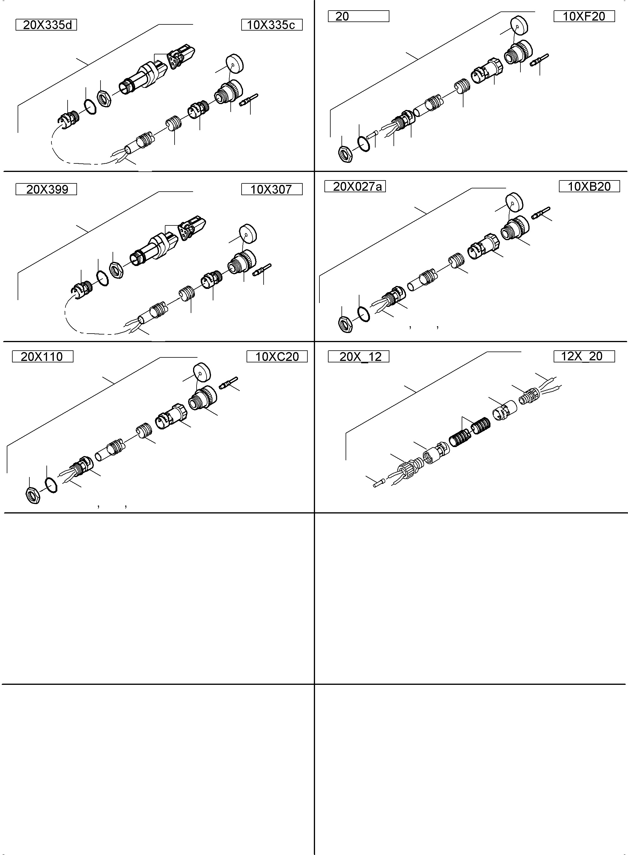 Komatsu parts book diagram for PC5500-6E S/N 15124: CABIN-HARNESSES-ELECTRIC