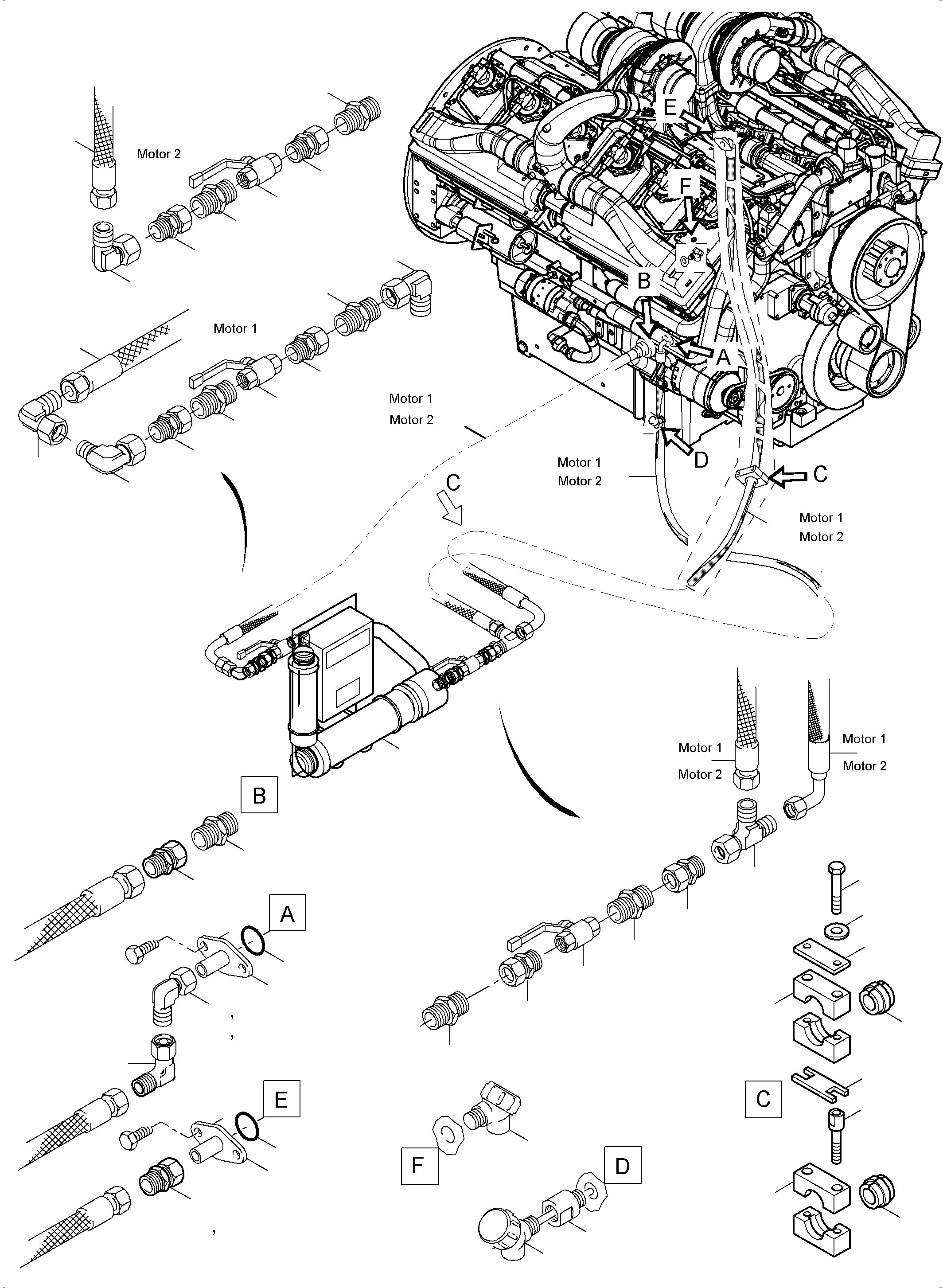 Excavators Mining Komatsu / PC5500-6 S/N 15136(g15136) / Temperature Conditioning(515-2500q : 515-2500q)