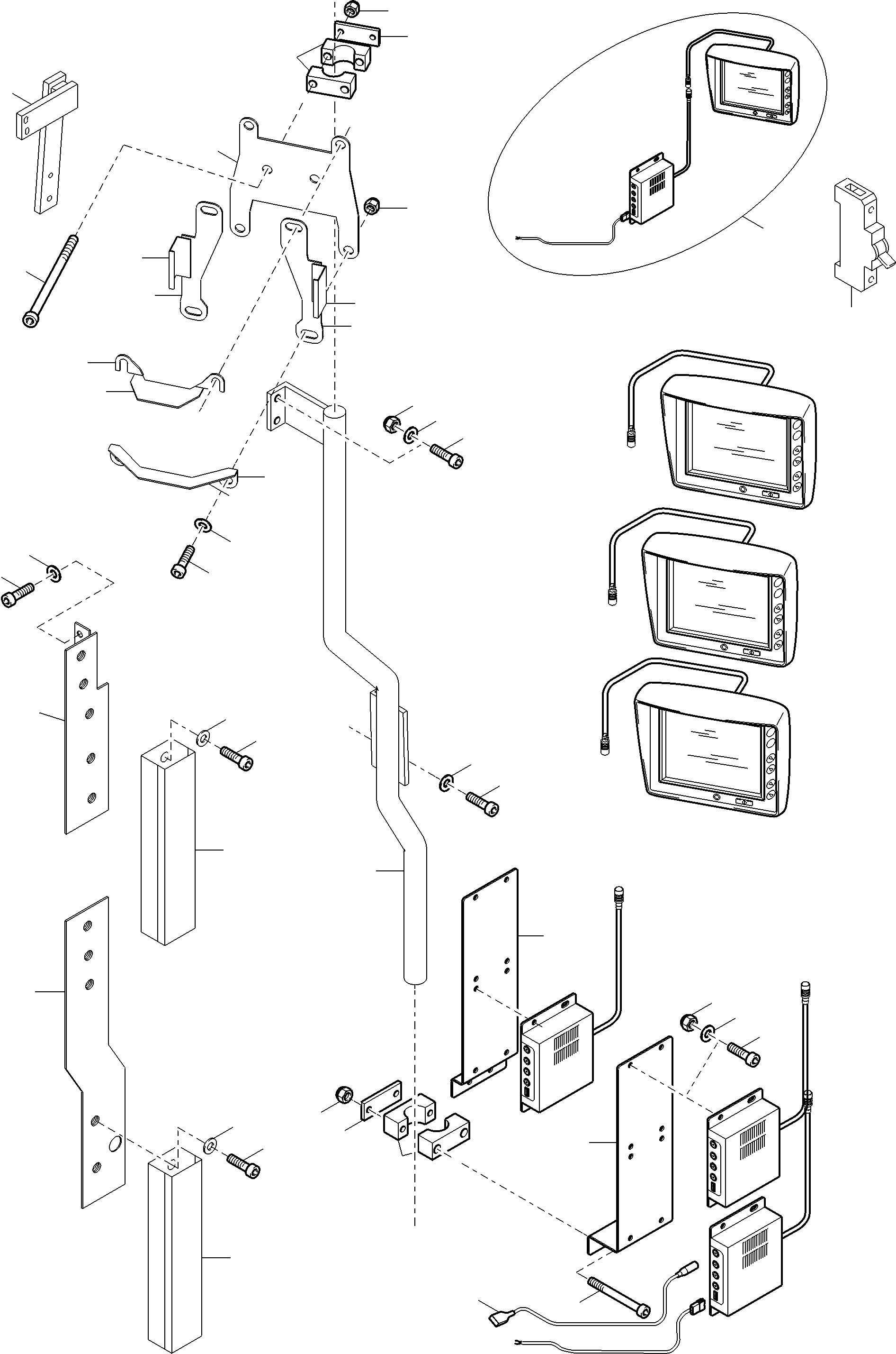 Komatsu parts book diagram for PC5500-6 S/N 15182: CAMERASYSTEM