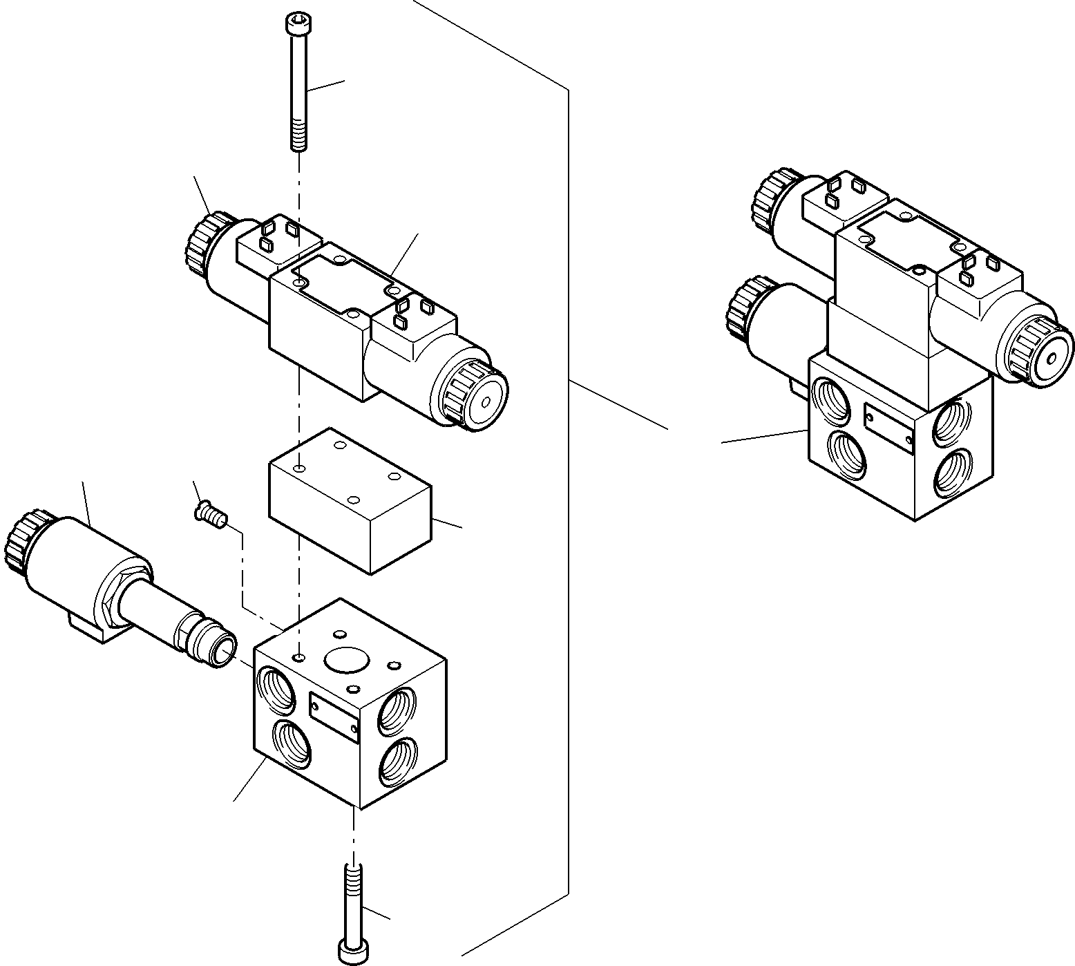 Komatsu parts book diagram for PC5500-6 S/N 15182: CONTROL PLATE