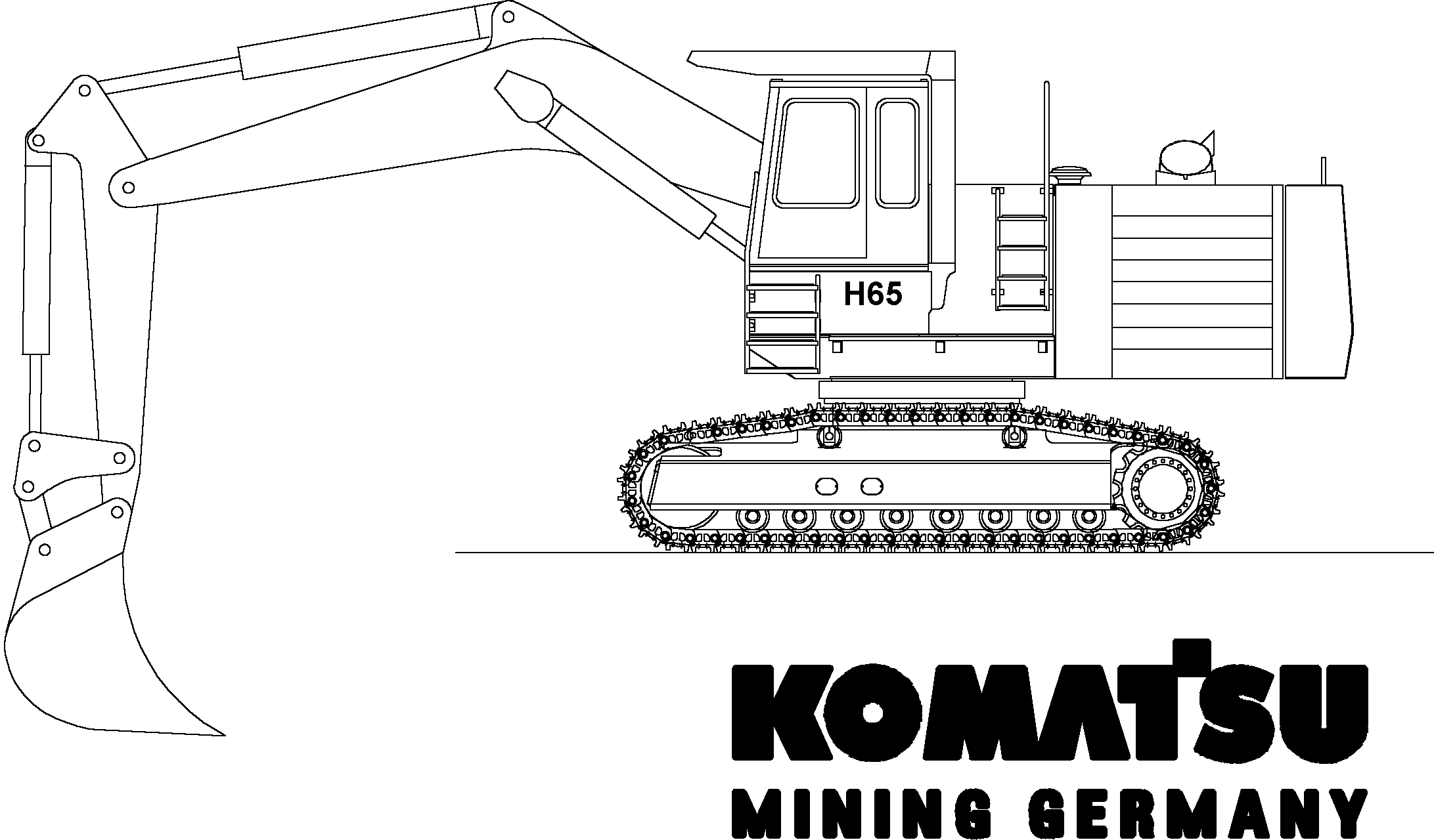 Excavators Mining Komatsu / H65 26051(g26051)