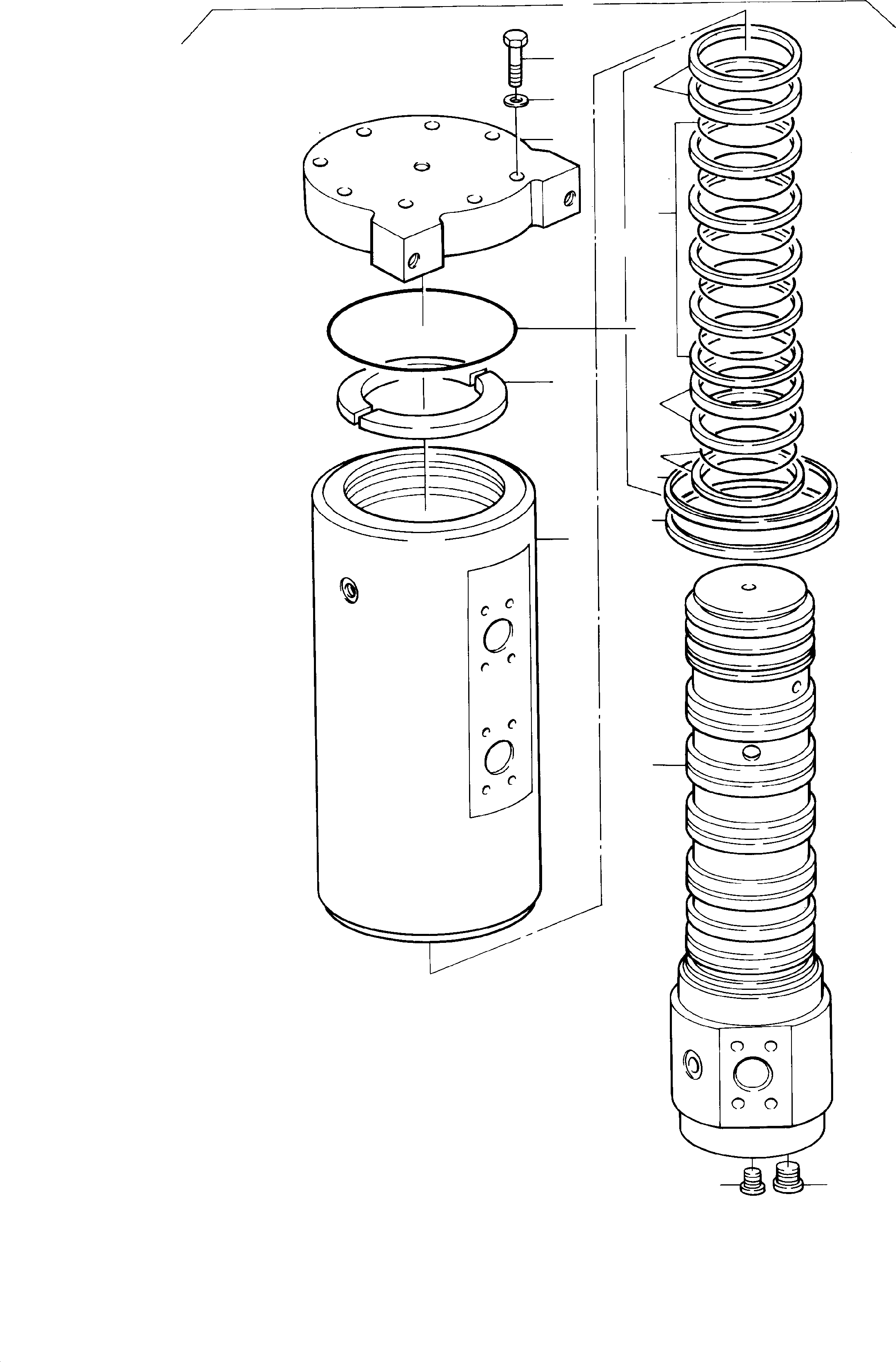 Komatsu parts book diagram for H65 26051: ROTARY JOINT