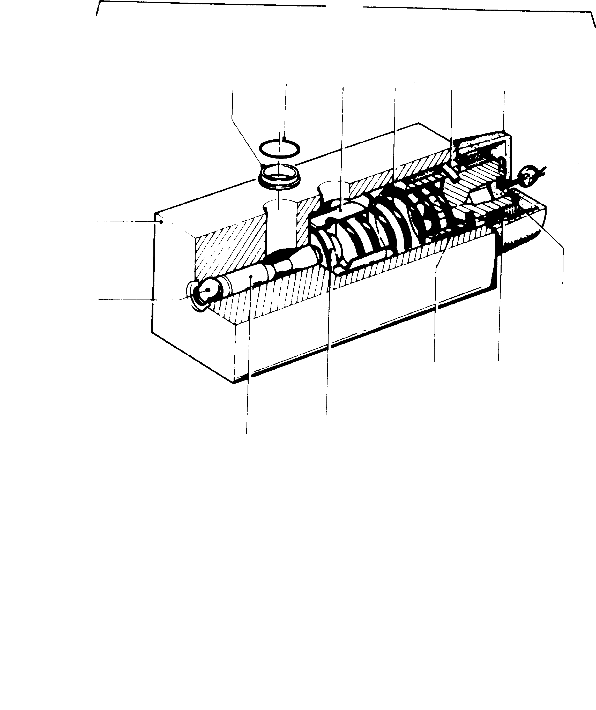 Komatsu parts book diagram for H65 26051: BLEED-OFF VALVE