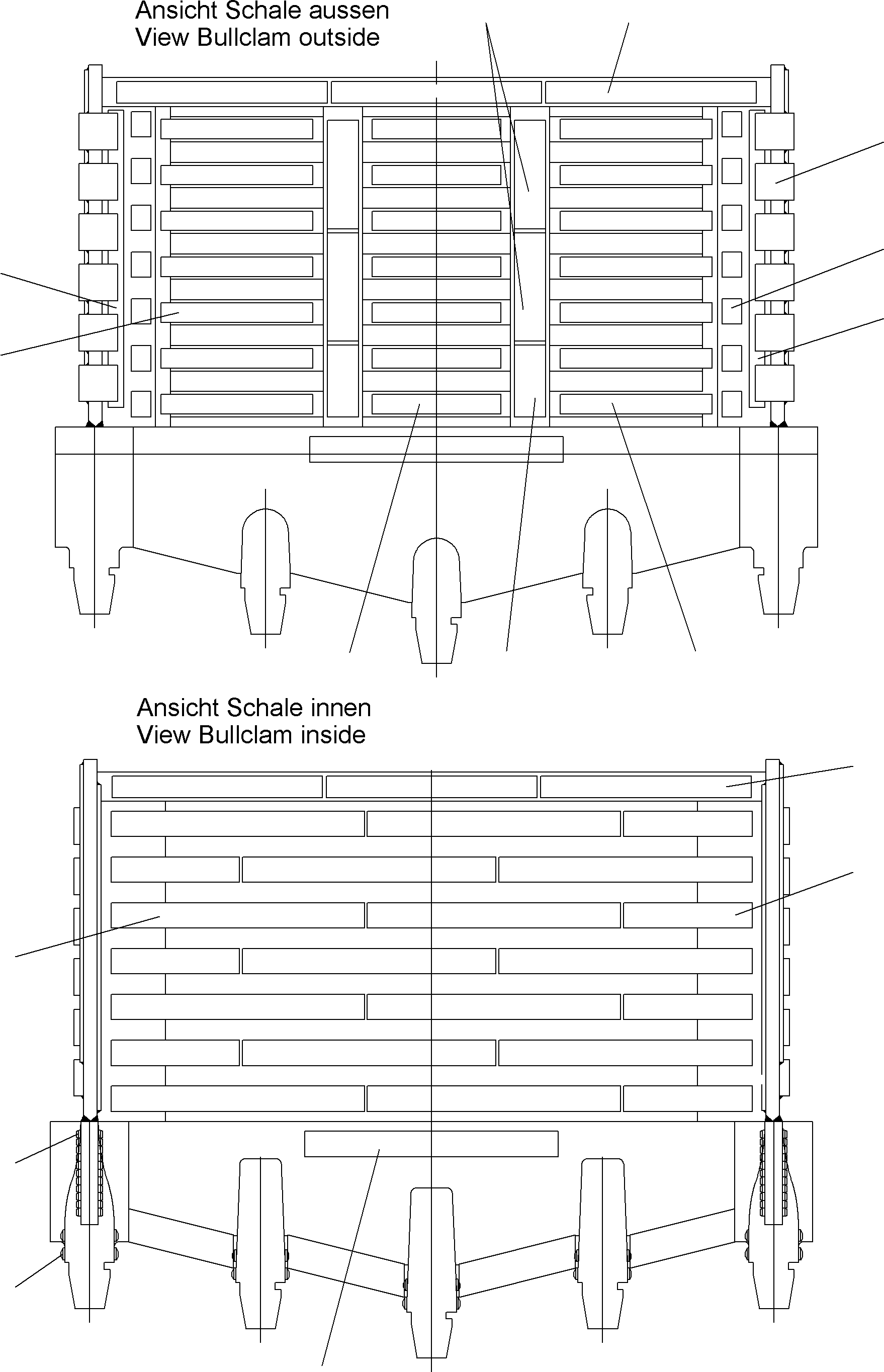 Excavators Mining Komatsu / PC3000-6 S/N 46175(g46175) / Wear Package Back Panel and Bullclam 14 cbm WP4(485-5365 : 485-5365)