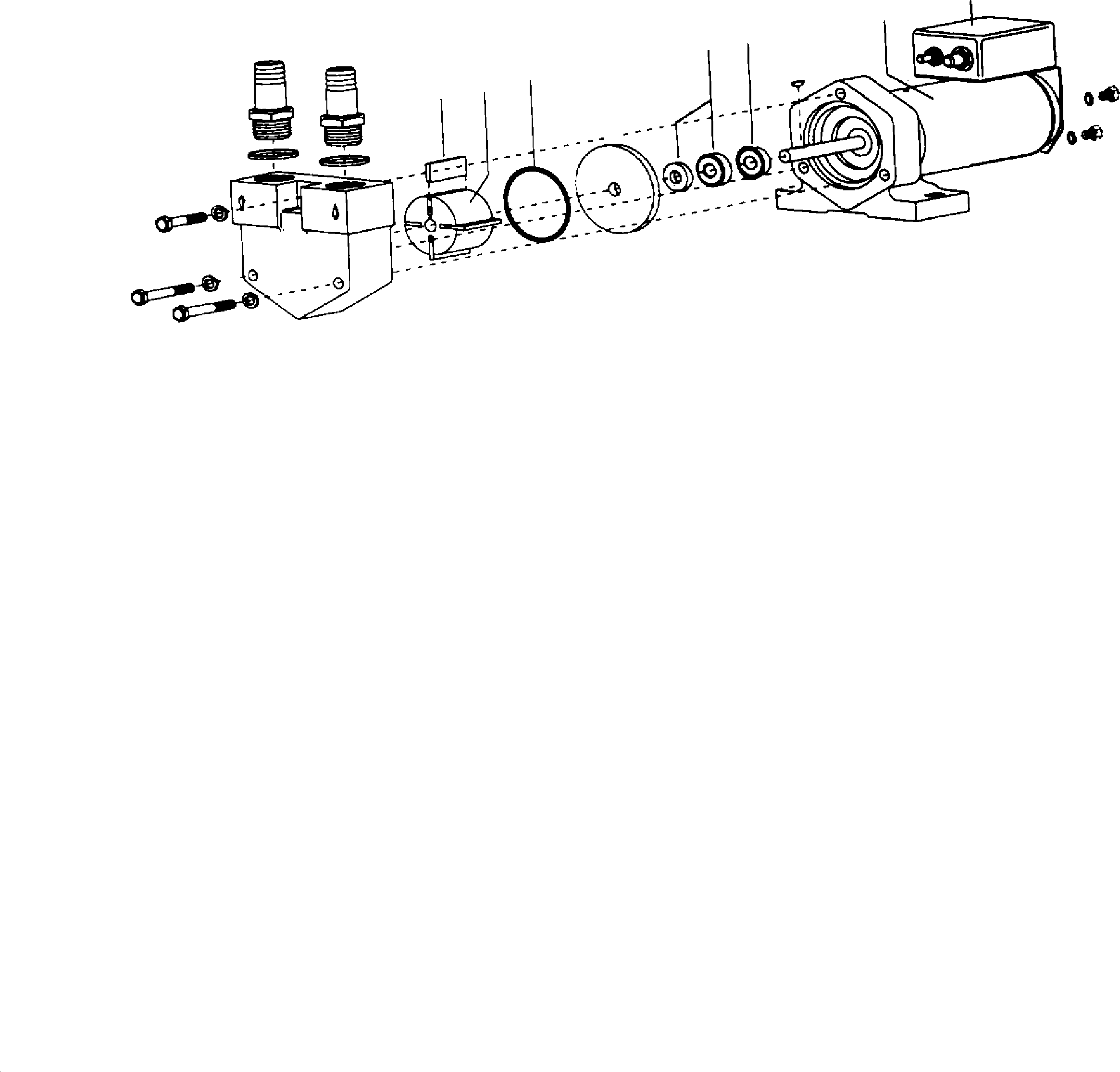 Komatsu parts book diagram for H135S S/N 61064: REFUELLING PUMP