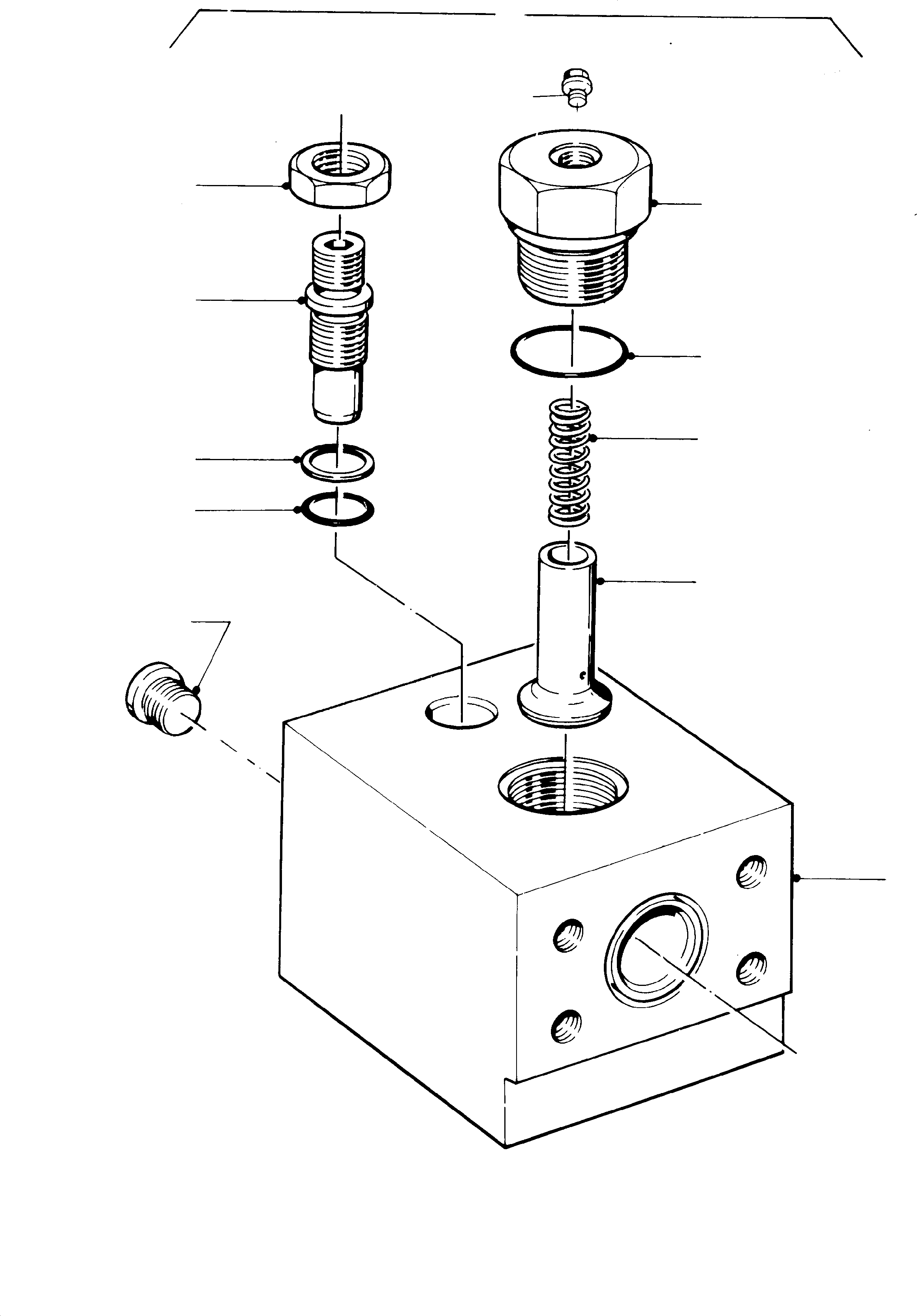 Komatsu parts book diagram for H135S S/N 61064: THROTTLE CHECK VALVE