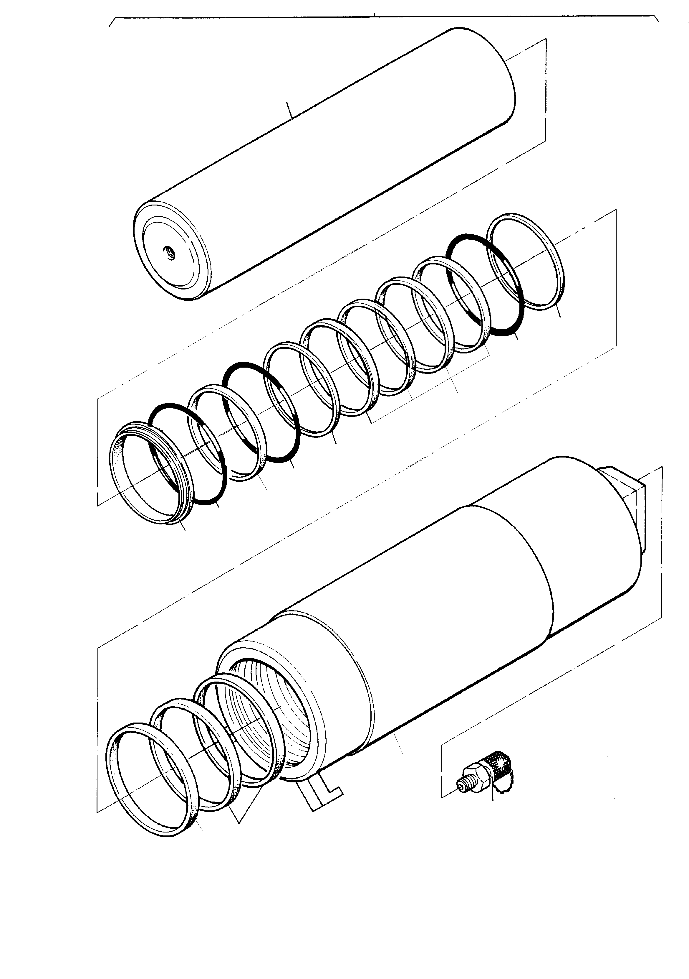 Excavators Mining Komatsu / PC 1400-1 61 072 04.12.2001(g61072) / Hydraulic Tensioner(116-3118 : 116-3118)