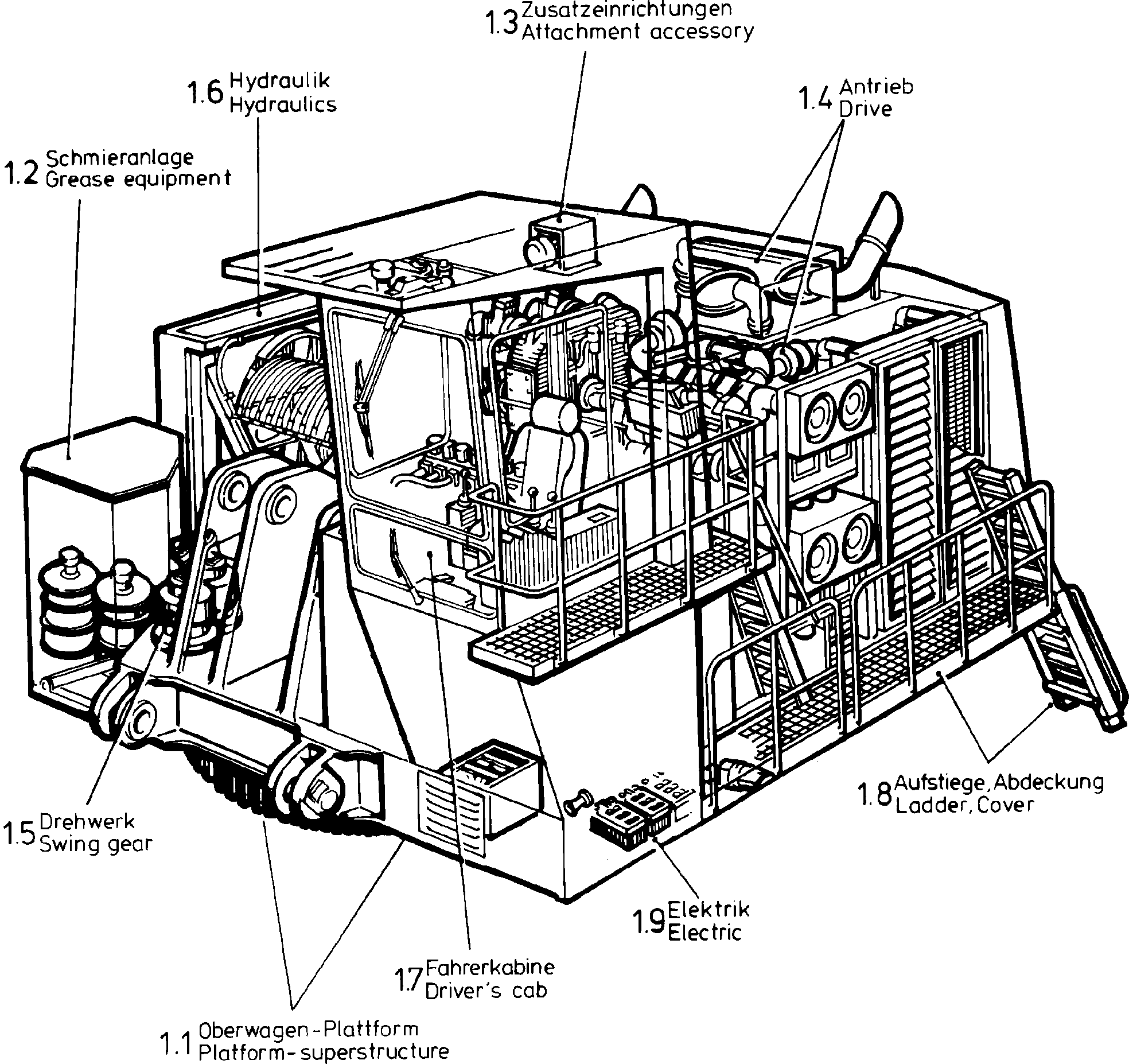 Excavators Mining Komatsu / H285S S/N 78083(g78083) / (114-1000 : 114-1000)