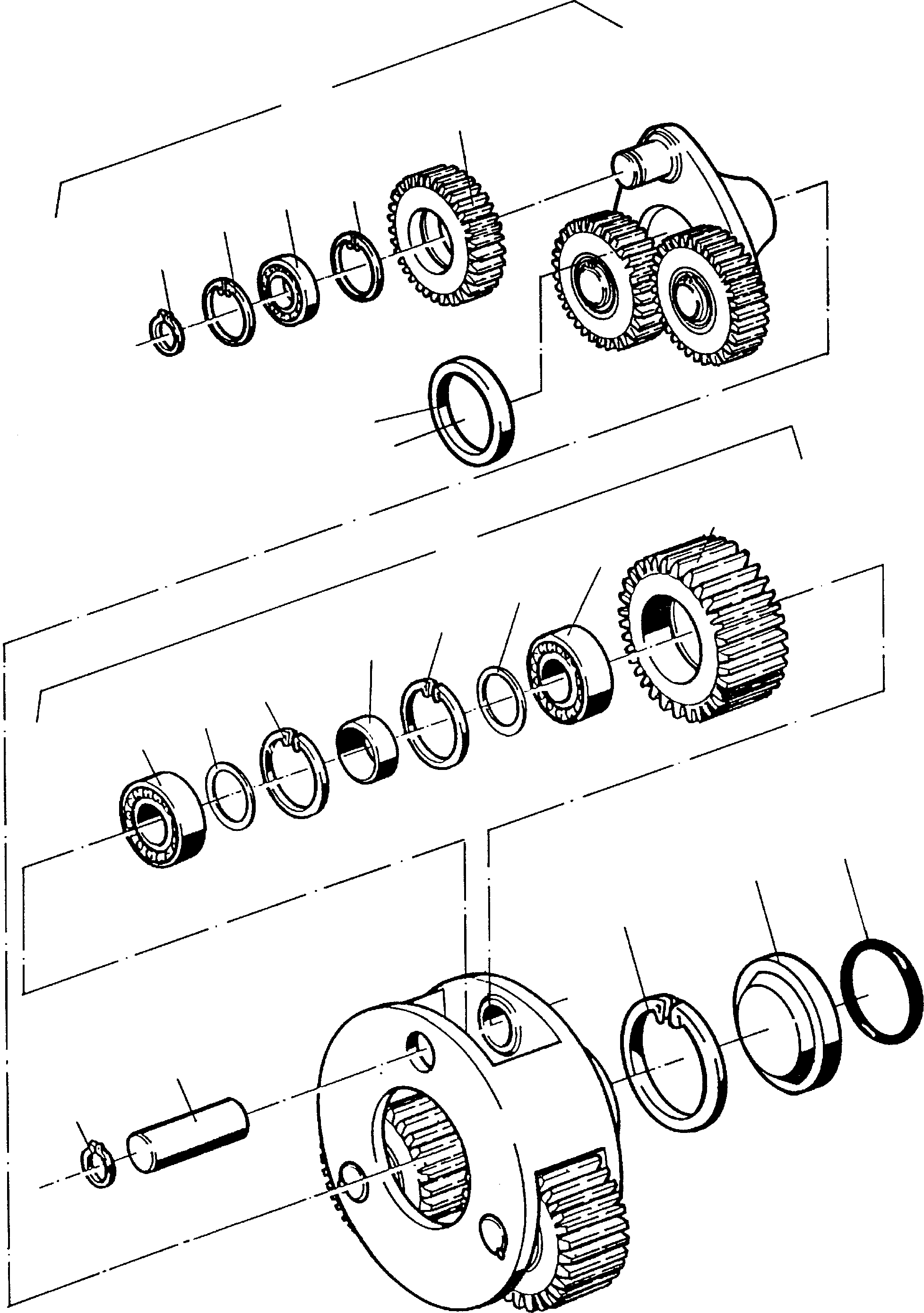 Excavators Mining Komatsu / H285S S/N 78083(g78083) / Travelling Gear(090-2347 : 090-2347)