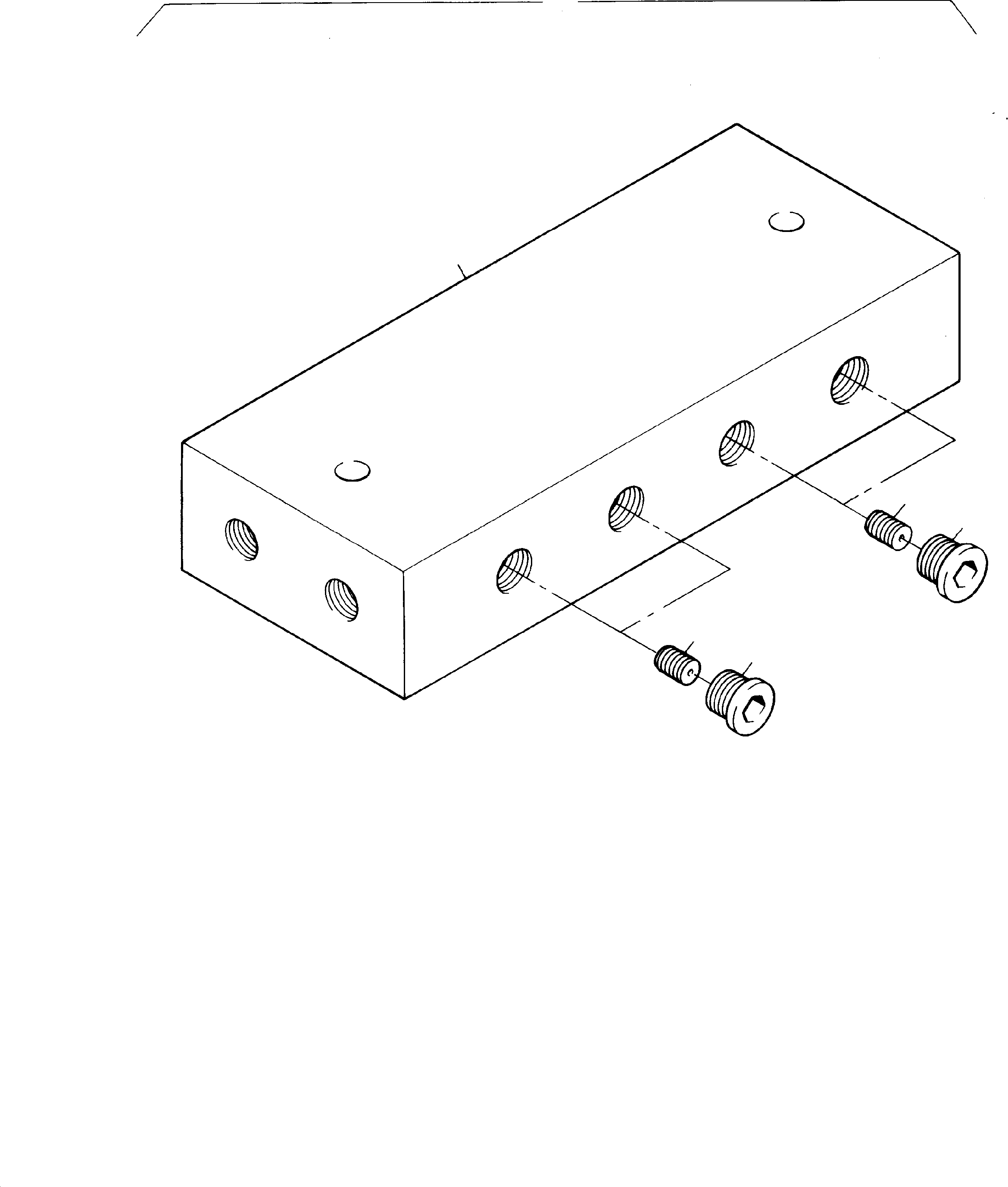 Komatsu parts book diagram for H285 S/N 78099: THROTTLE BLOCK