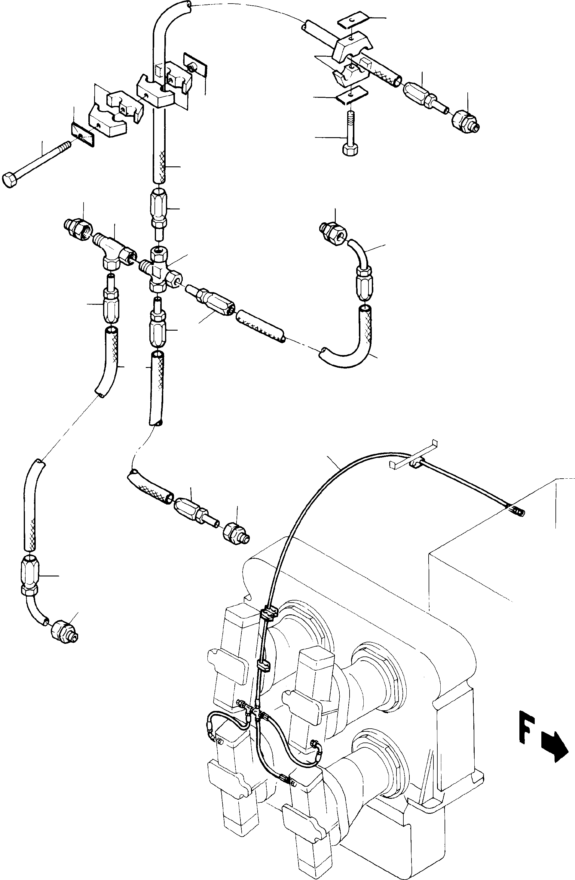 Komatsu parts book diagram for H285 S/N 78099: LOAD-SENSING