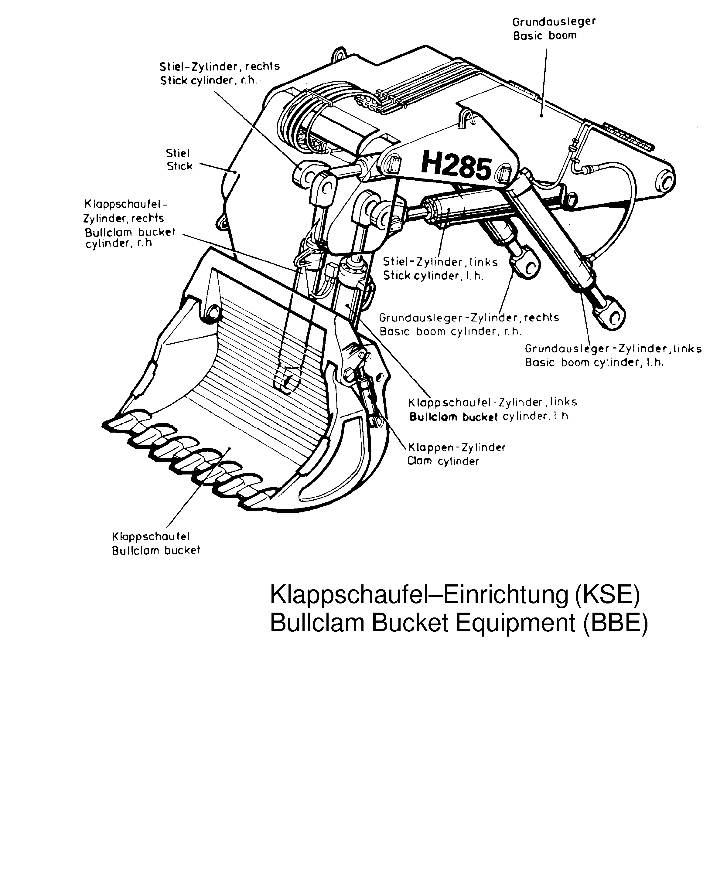 Excavators Mining Komatsu / H285 S/N 78099(g78099) / (114-4000 : 114-4000)