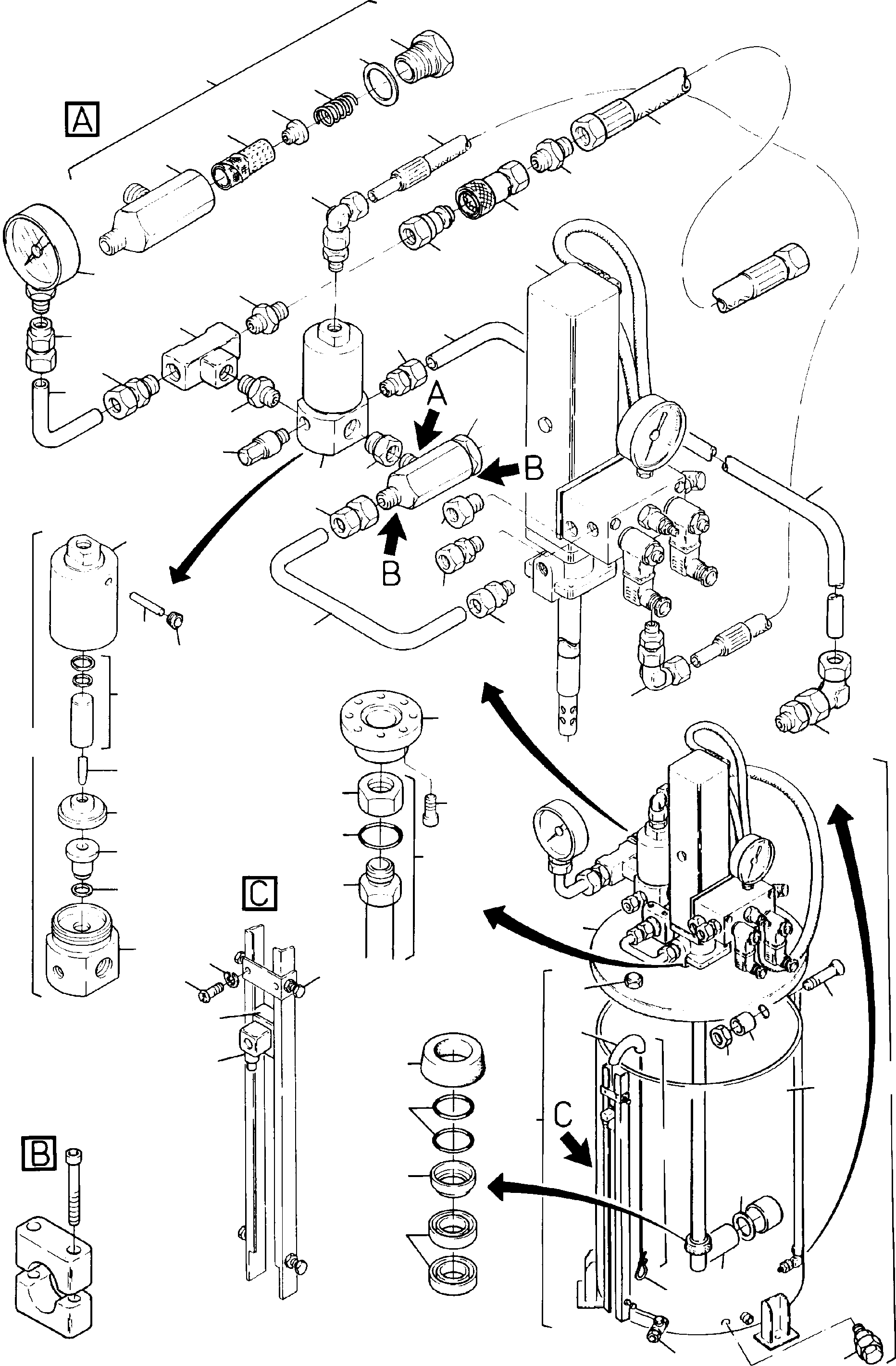 Excavators Mining Komatsu / H285S S/N 78105(g78105) / Lube Pump Station(090-0872 : 090-0872)