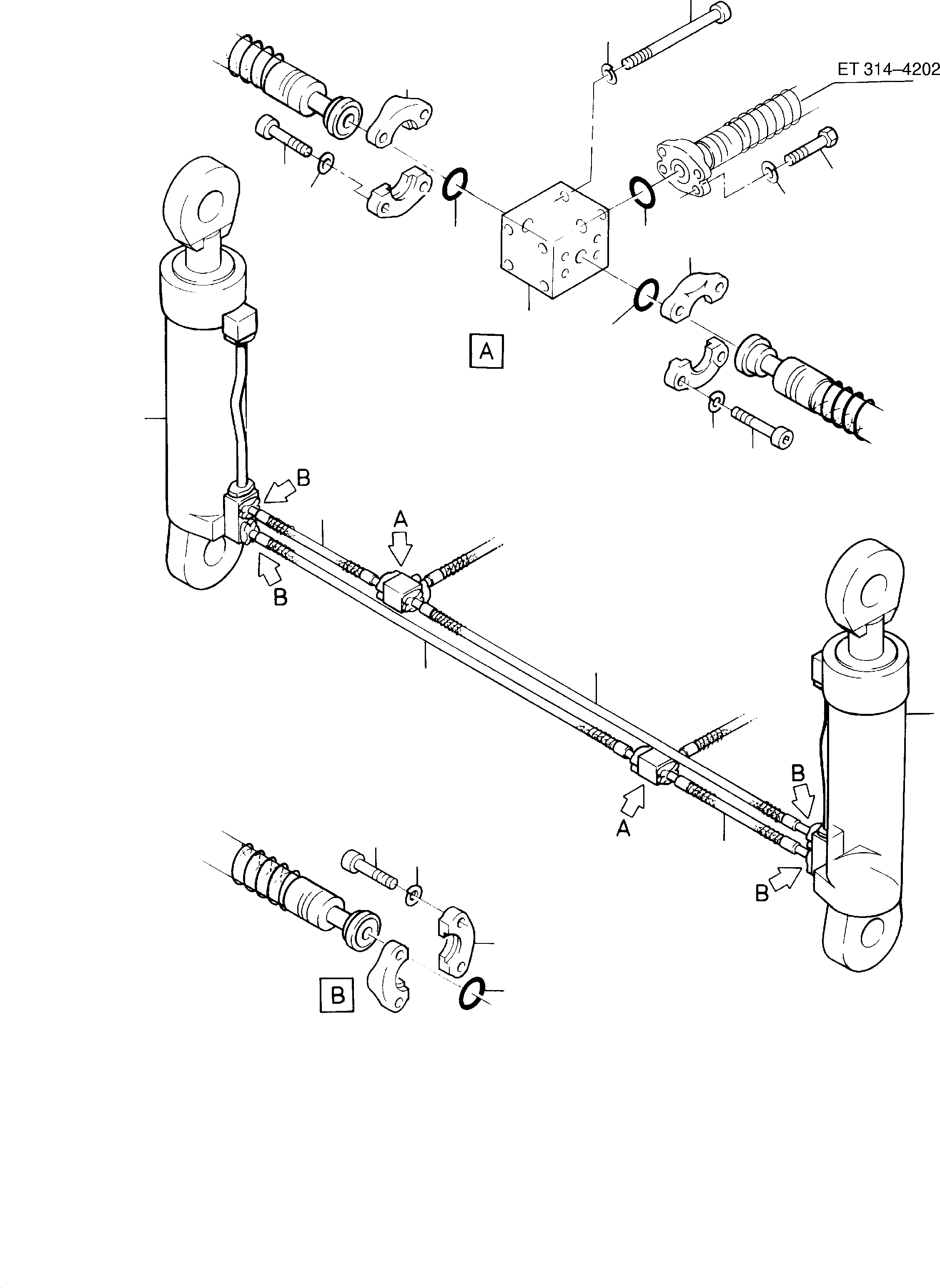 Excavators Mining Komatsu / H285S S/N 78105(g78105) / Bullclam Bucket(314-5007 : 314-5007)