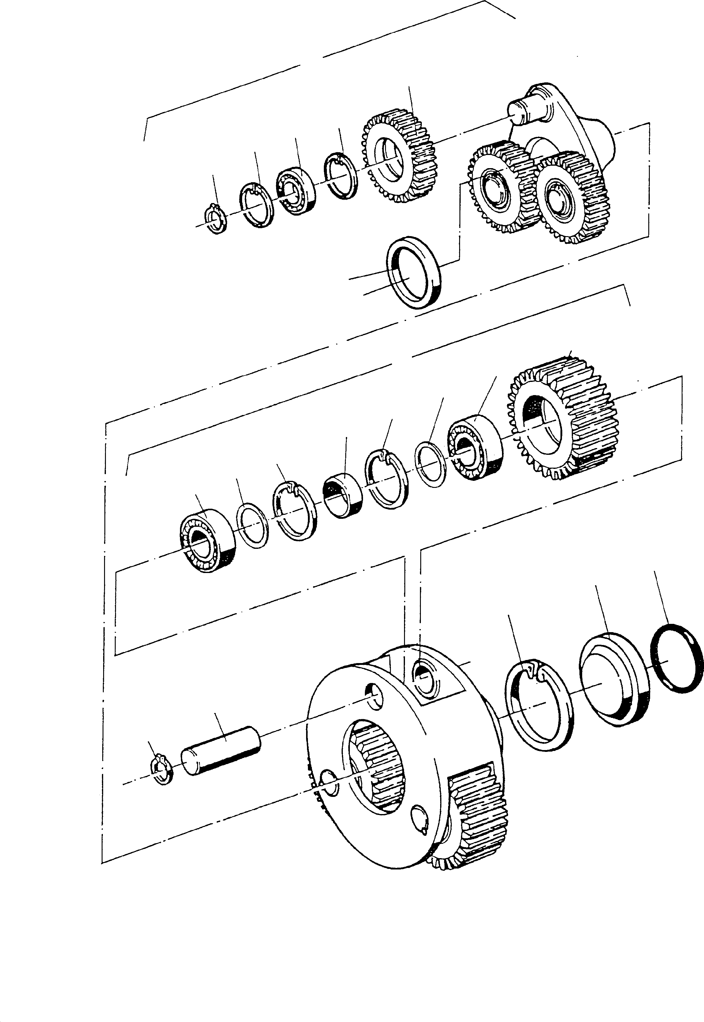 Excavators Mining Komatsu / H285S S/N 78124(g78124) / Travelling Gear(090-2358a : 090-2358a)