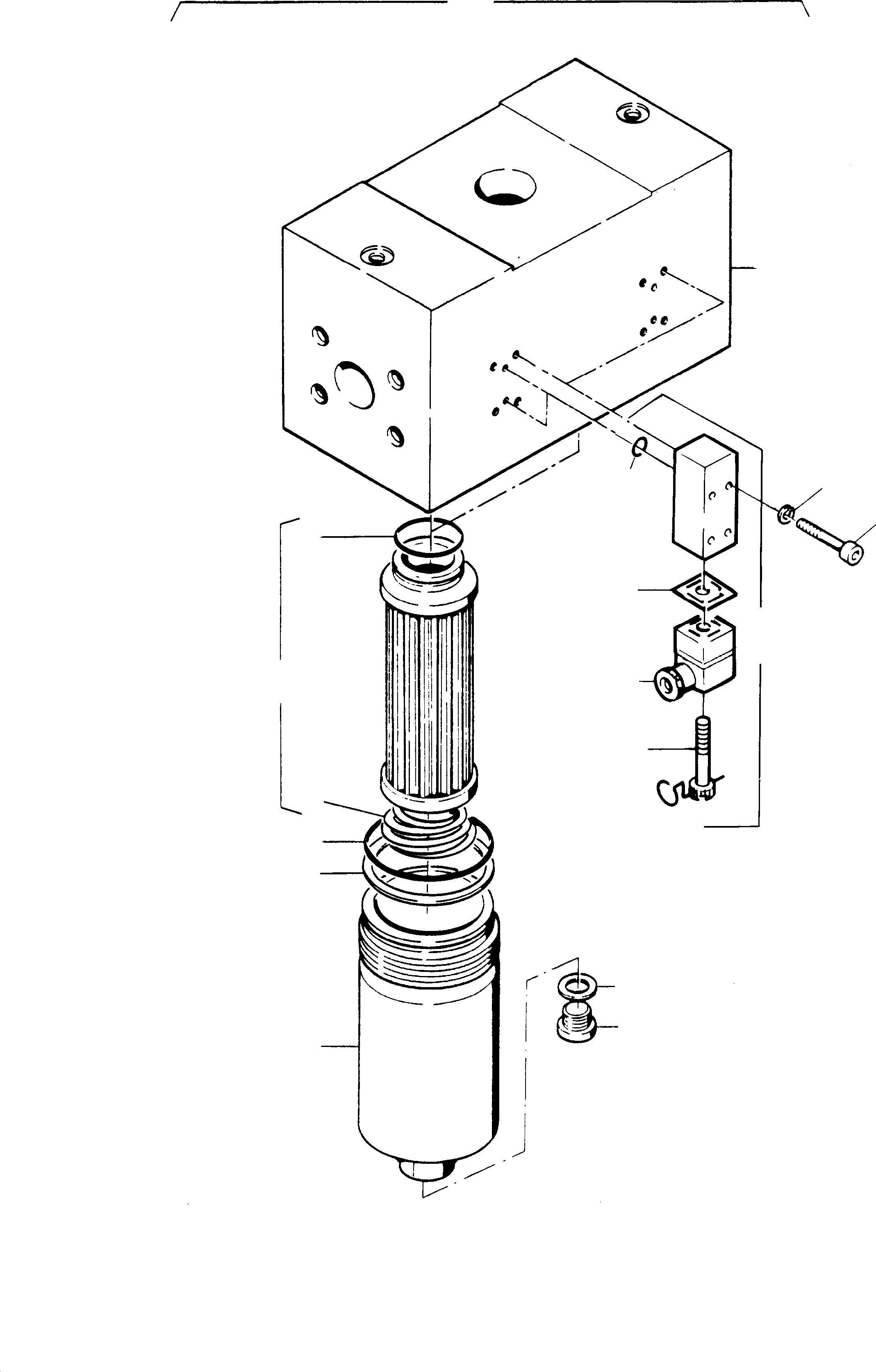 Komatsu parts book diagram for H285S S/N 78129: 2-FOLD H.P. FILTER