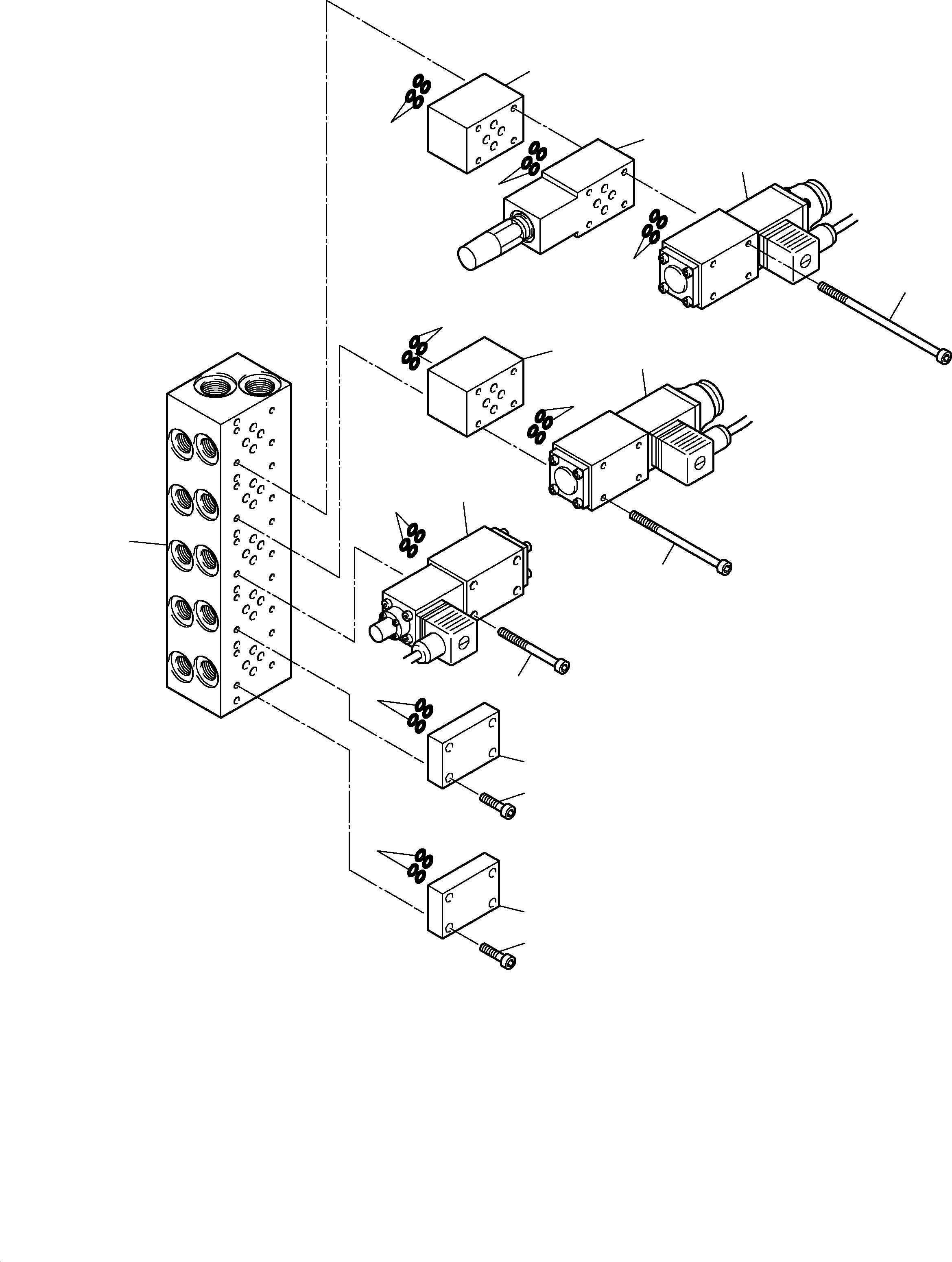 Komatsu parts book diagram for H285S S/N 78129: CONNECTING PLATE