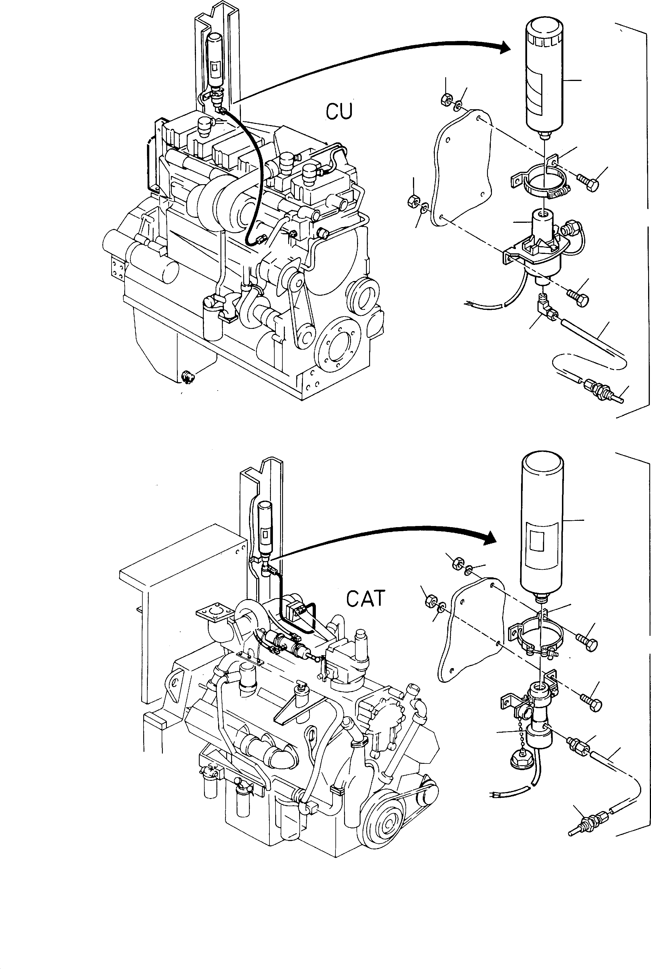 Excavators Mining Komatsu / H95 S/N 86043(g86043) / Cold Start System, CAT and CU(086-1213 : 086-1213)