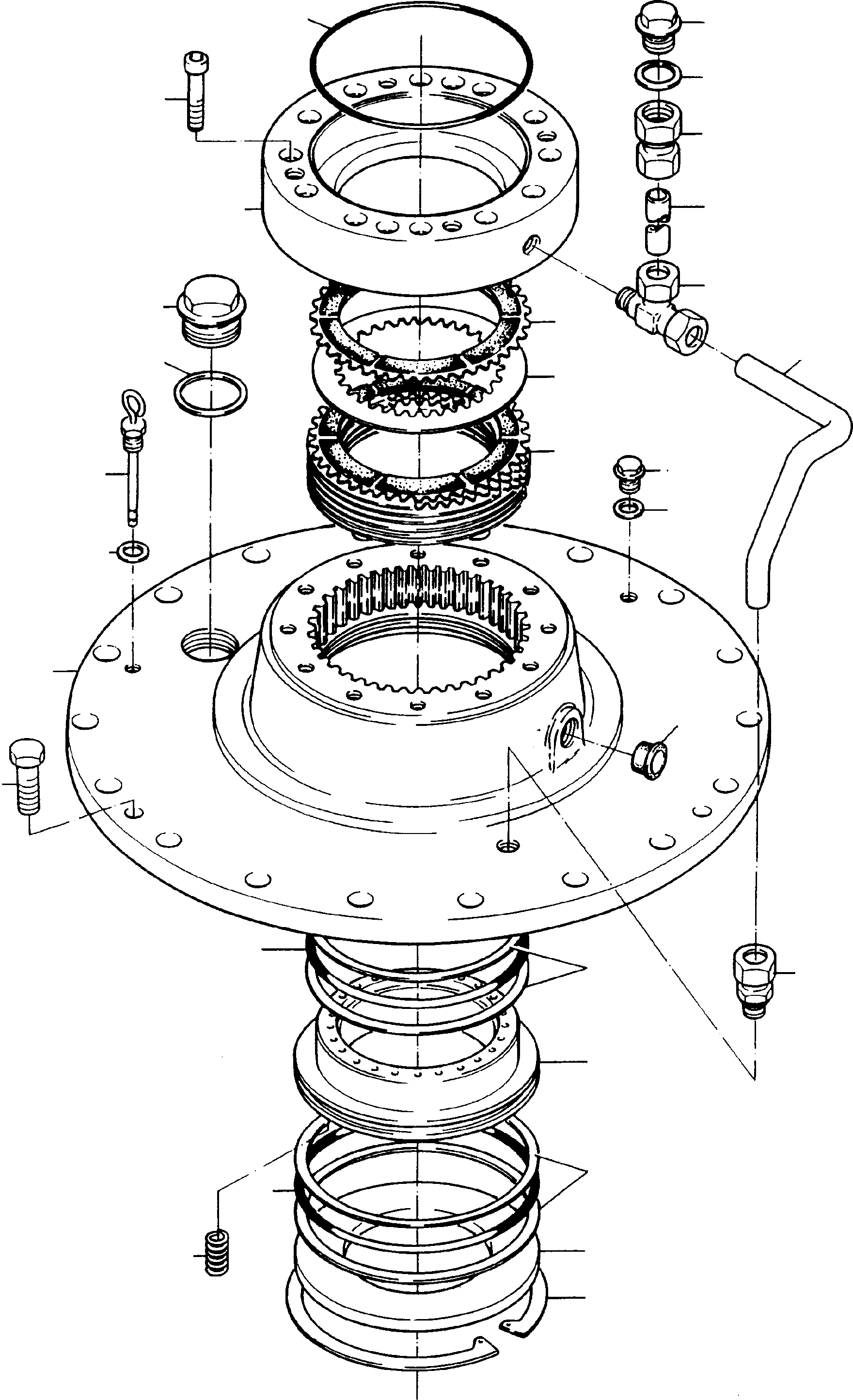 Excavators Mining Komatsu / H95 S/N 86043(g86043) / Slew Gearbox(090-0838 : 090-0838)