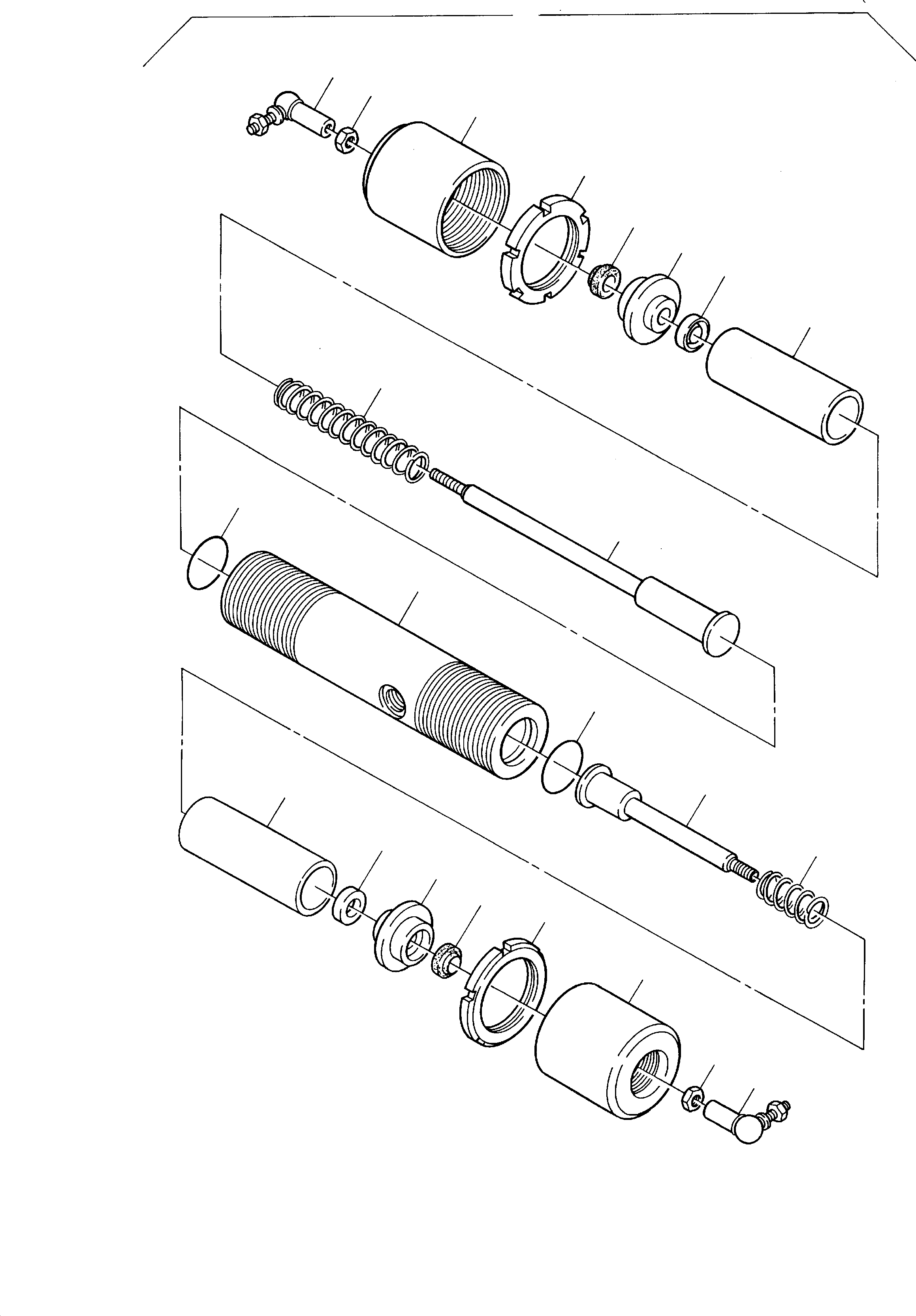Excavators Mining Komatsu / H95 S/N 86043(g86043) / Adjusting Cylinder(086-1212b : 086-1212b)