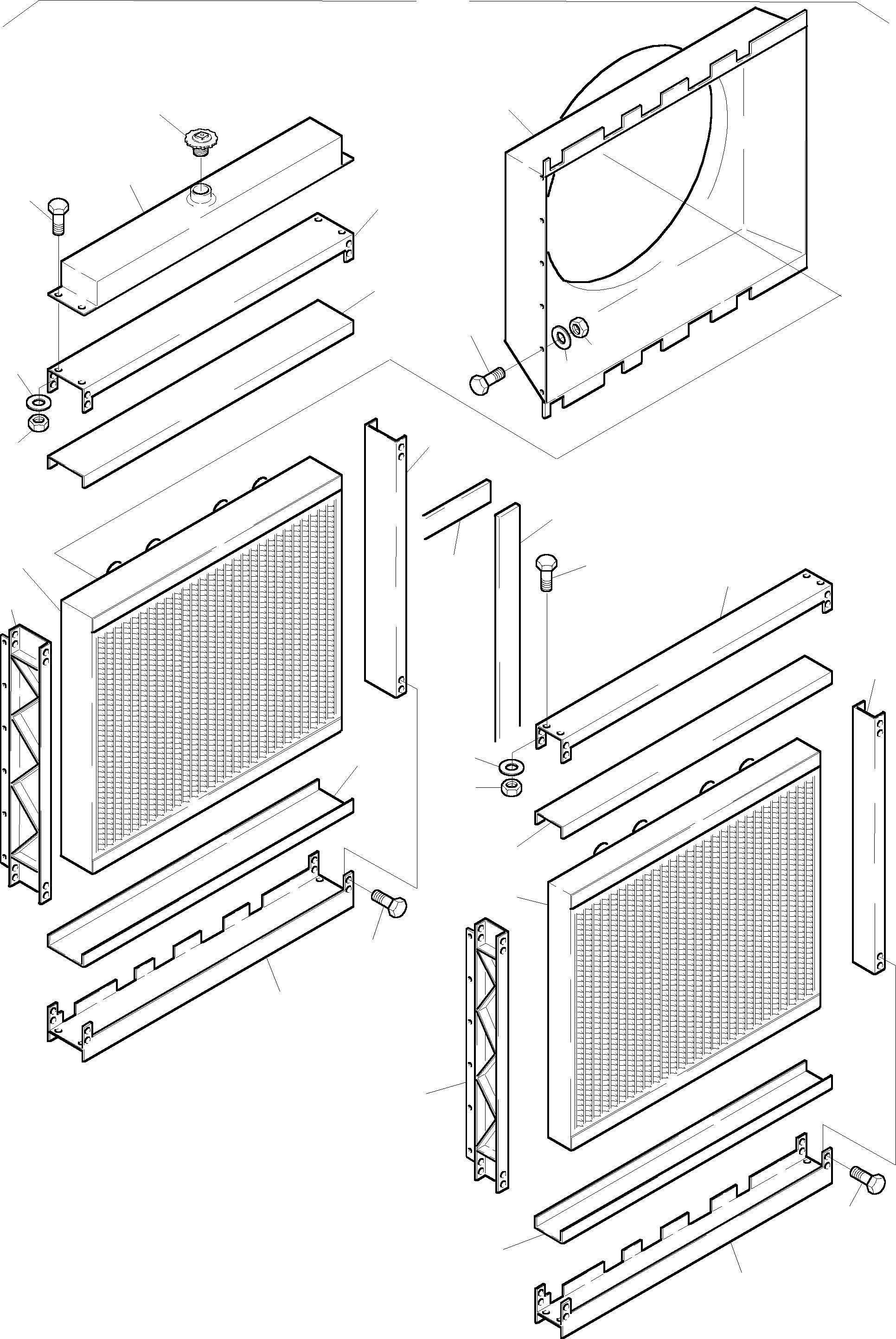Excavators Mining Komatsu / H95 S/N 86043(g86043) / Tandem Cooler(090-3203 : 090-3203)