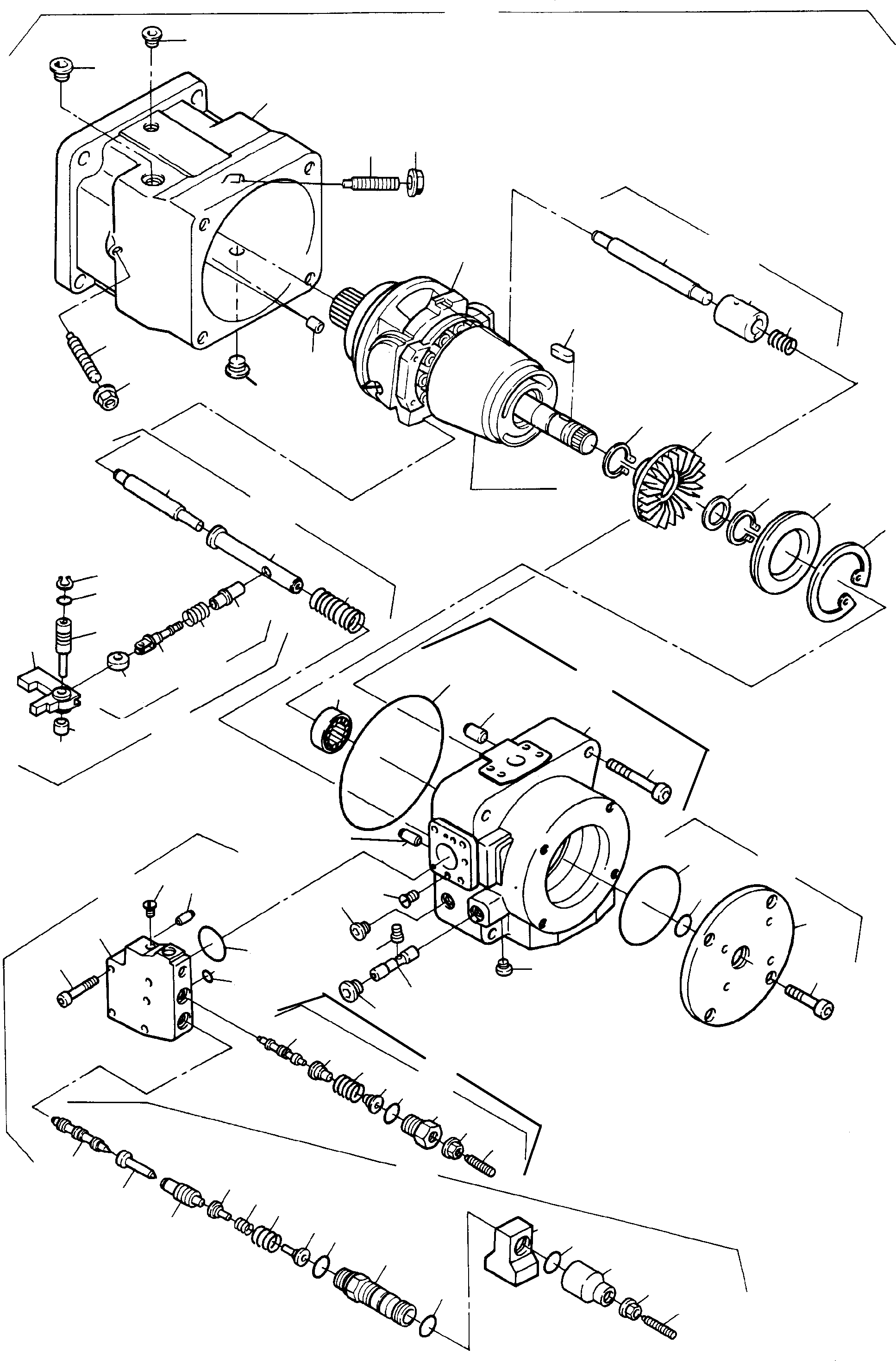 Excavators Mining Komatsu / H95 S/N 86052(g86052) / Hydr.-Pump(090-0841 : 090-0841)