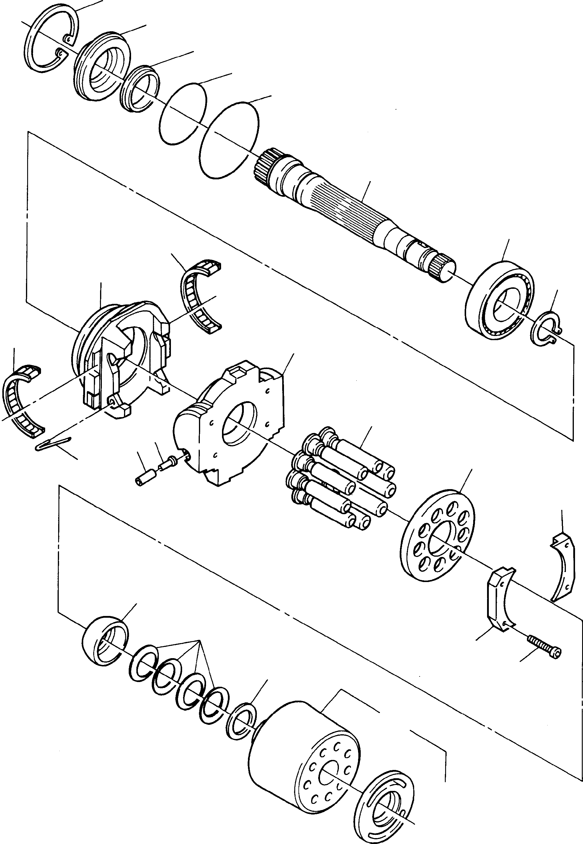 Excavators Mining Komatsu / H95 S/N 86052(g86052) / Hydr.-Pump(090-0841 : 090-0841)