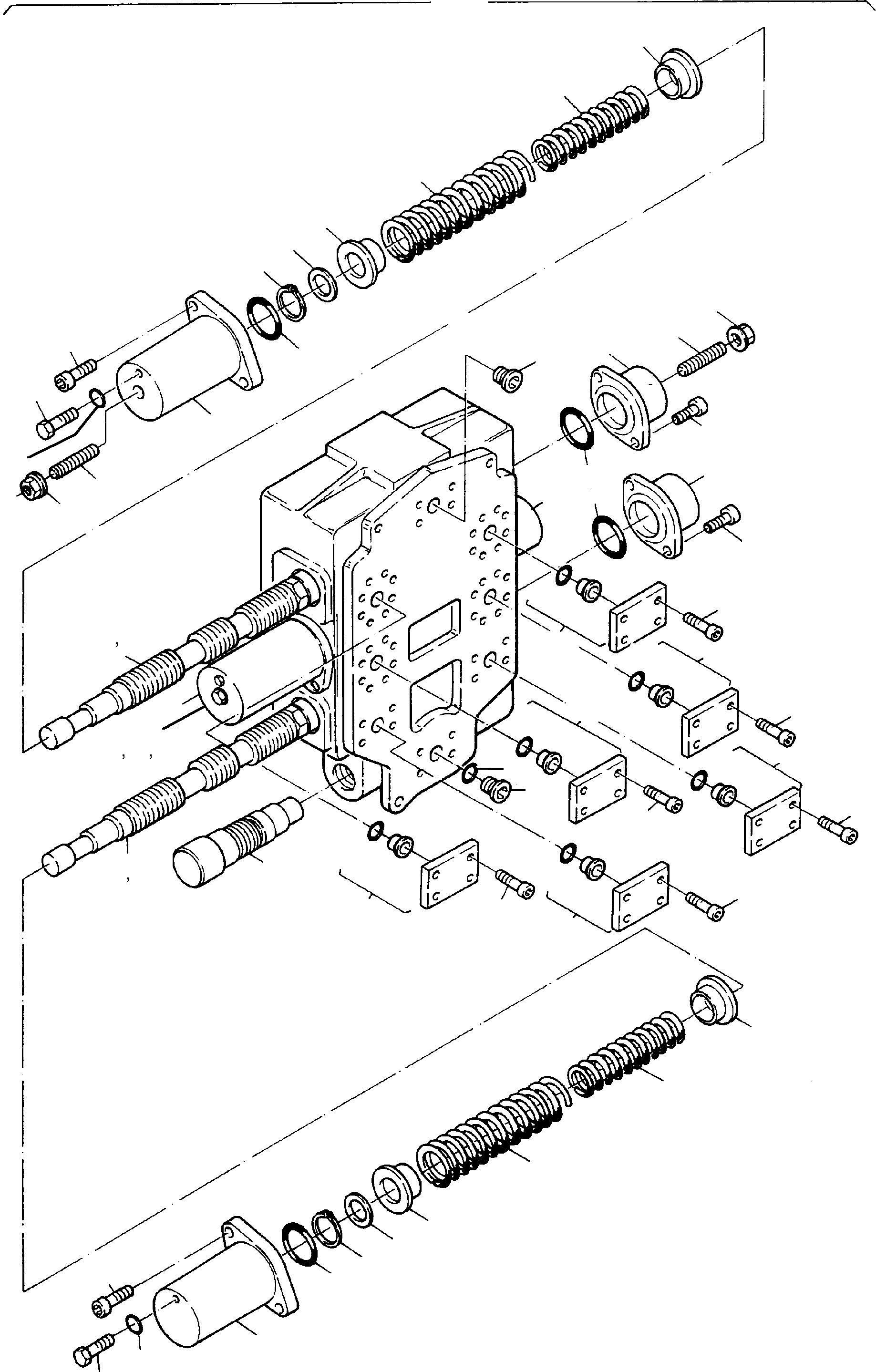 Excavators Mining Komatsu / H95 S/N 86052(g86052) / Control Block(090-0687a : 090-0687a)