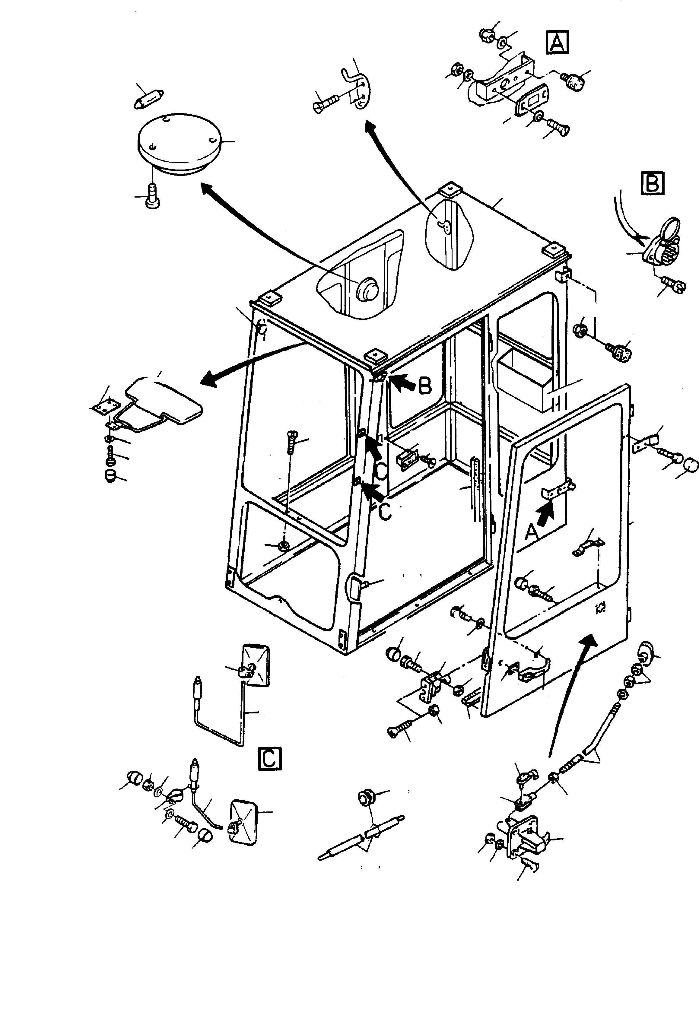 Excavators Mining Komatsu / H95 S/N 86052(g86052) / Operator