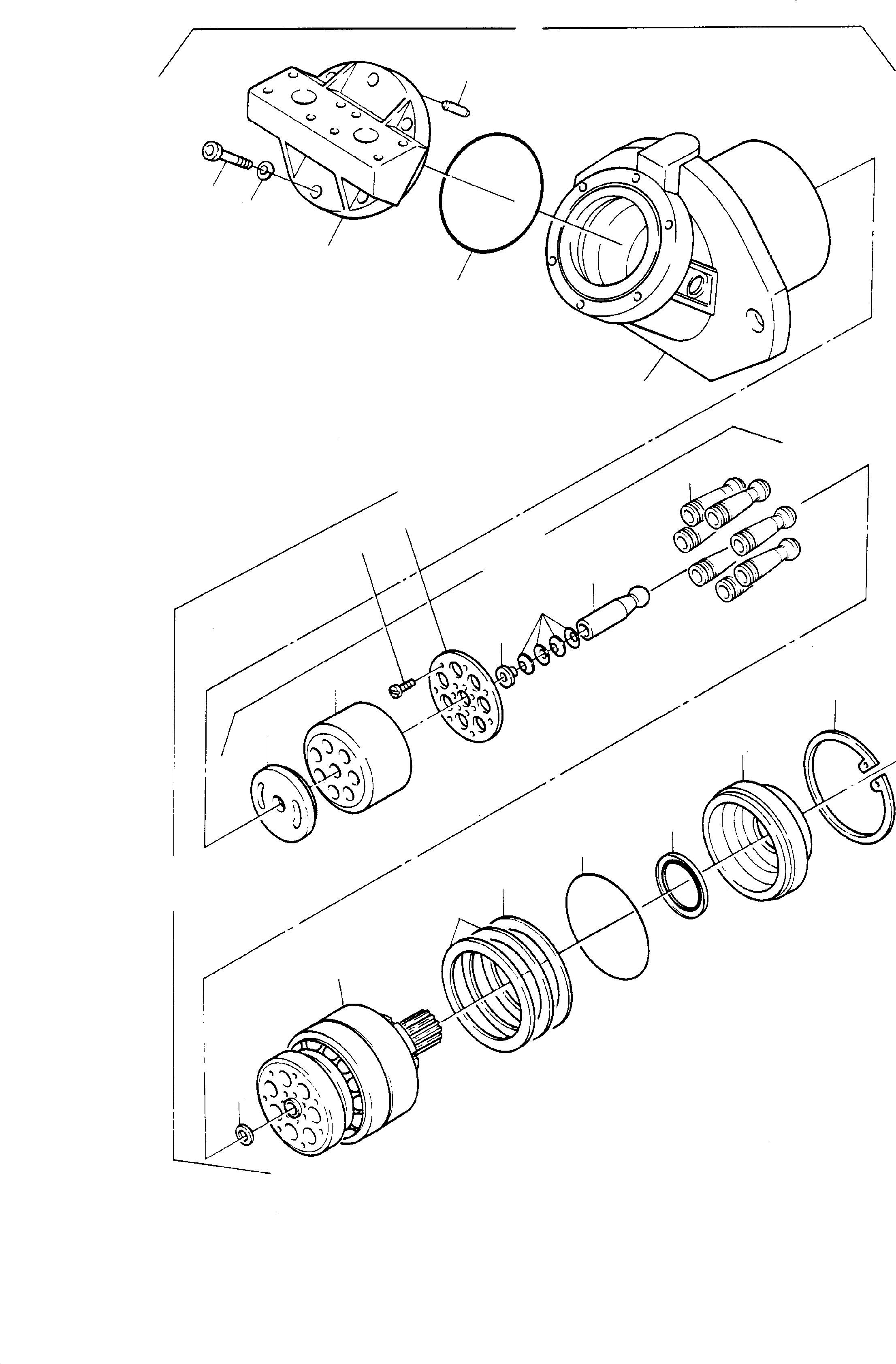 Excavators Mining Komatsu / H95 S/N 86052(g86052) / Hydr.-Motor(090-0955 : 090-0955)