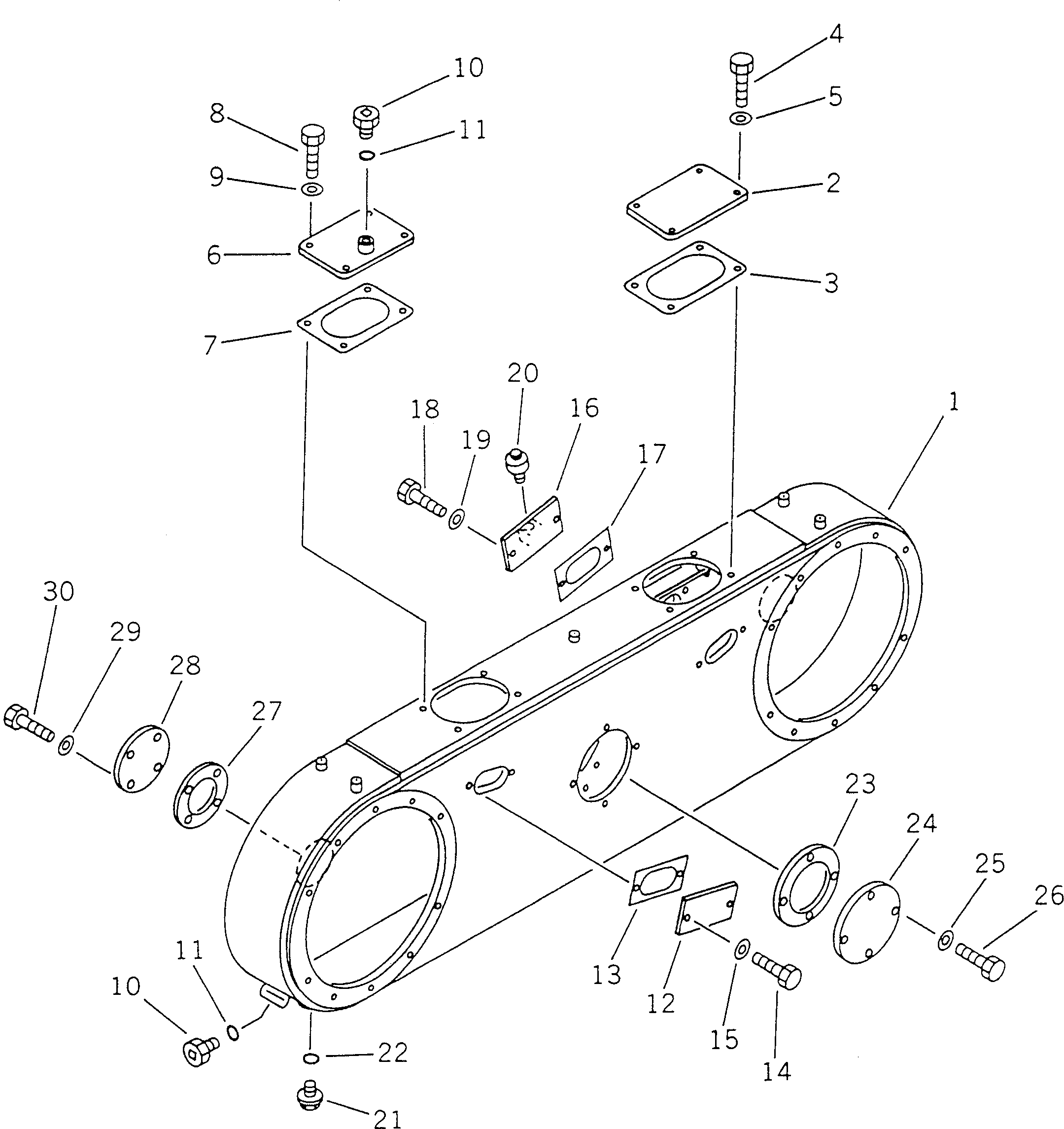 Road Cutters Komatsu / GC380F-1 S/N 10001-UP(gc380f0r) / TANDEM DRIVE (1/2)(060230 : 2651)