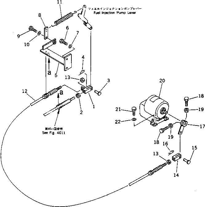 Road Cutters Komatsu / GC380F-1 S/N 10001-UP(gc380f0r) / ACCELERATOR PEDAL (2/2)(120030 : 4012)