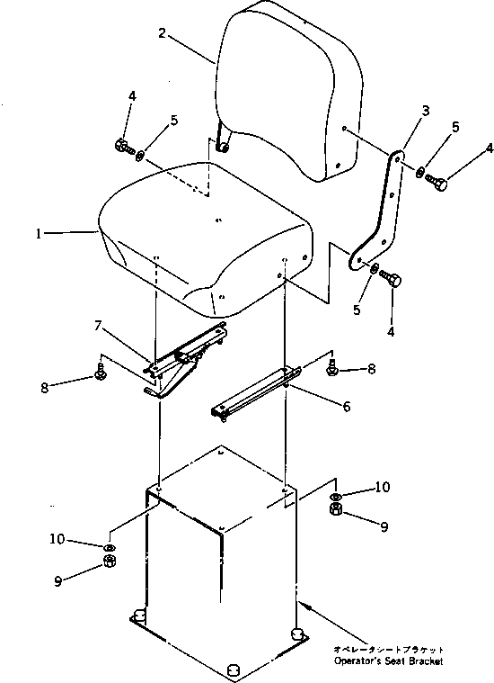 Road Cutters Komatsu / GC380F-1 S/N 10001-UP(gc380f0r) / OPERATOR