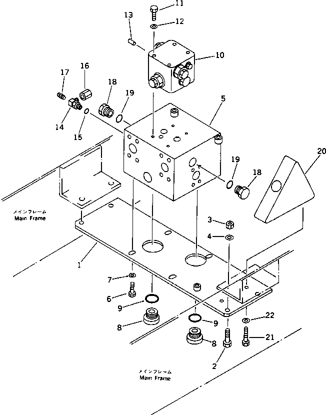 Road Cutters Komatsu / GC380F-1 S/N 10001-UP(gc380f0r) / HYDRAULIC PIPING (ROTOR REVOLUTION) (4/10)(180450 : 6731)