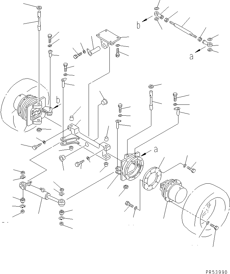 Other Komatsu / GC50-1 S/N 1001-UP(gc50-1c) / FRONT AXLE(#1053-)(060070 : 2801A)