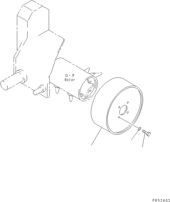 Other Komatsu / GC50-1 S/N 1001-UP(gc50-1c) / ROLLER(#1001-1025)(090020 : 3101)