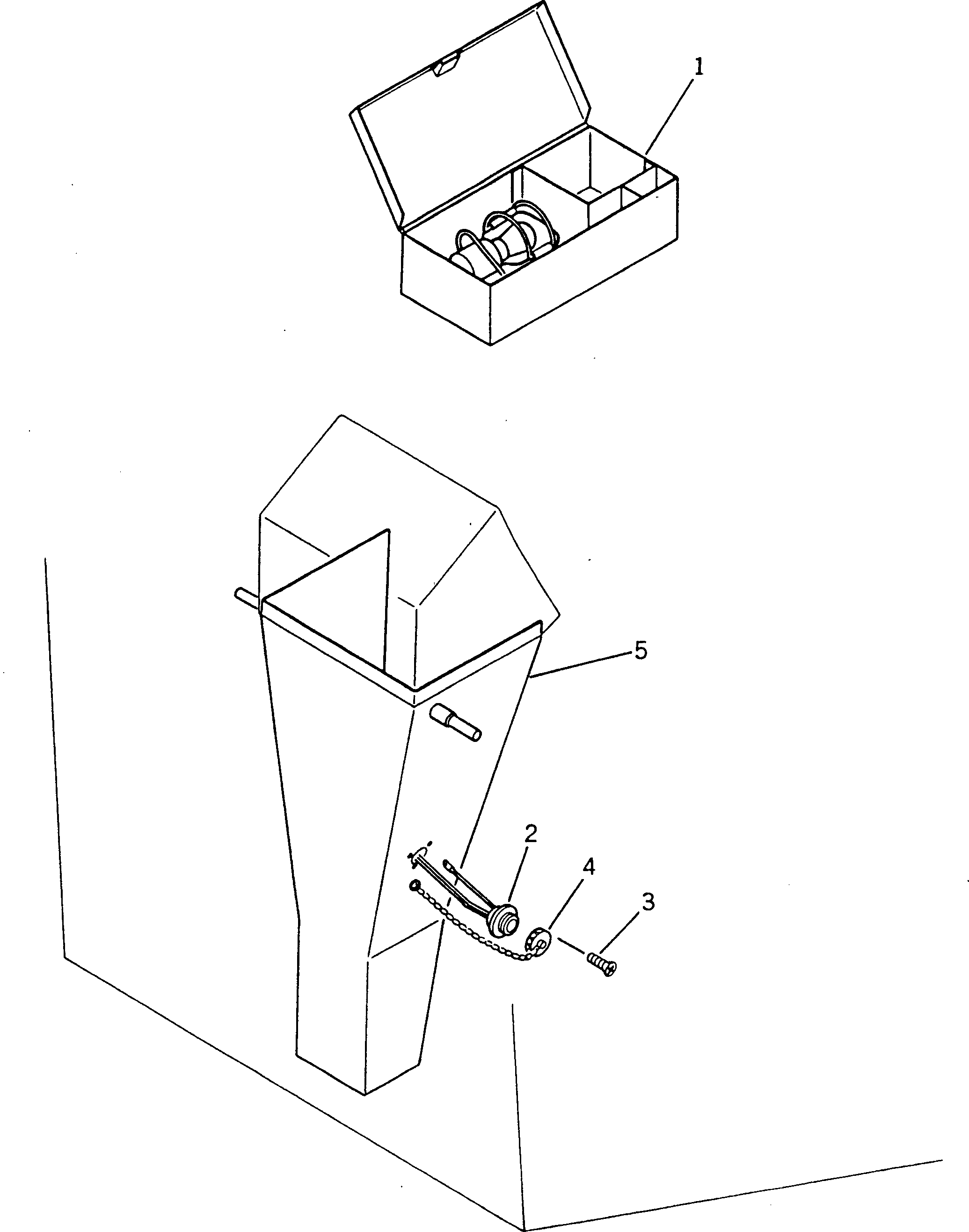 Graders Komatsu / GD300A-1 S/N 2001-UP(gd300a-c) / INSPECTION LAMP(240050 : 814)