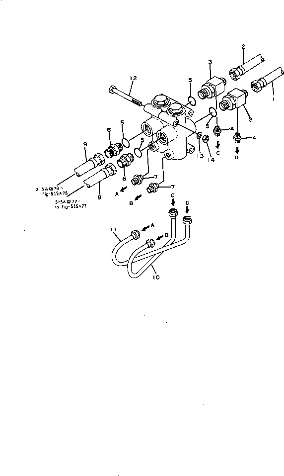 Graders Komatsu / GD31-3H S/N 1501-UP(gd31-3hr) / PILOT CHECK VALVE(#1916-2299)(150150 : 516)