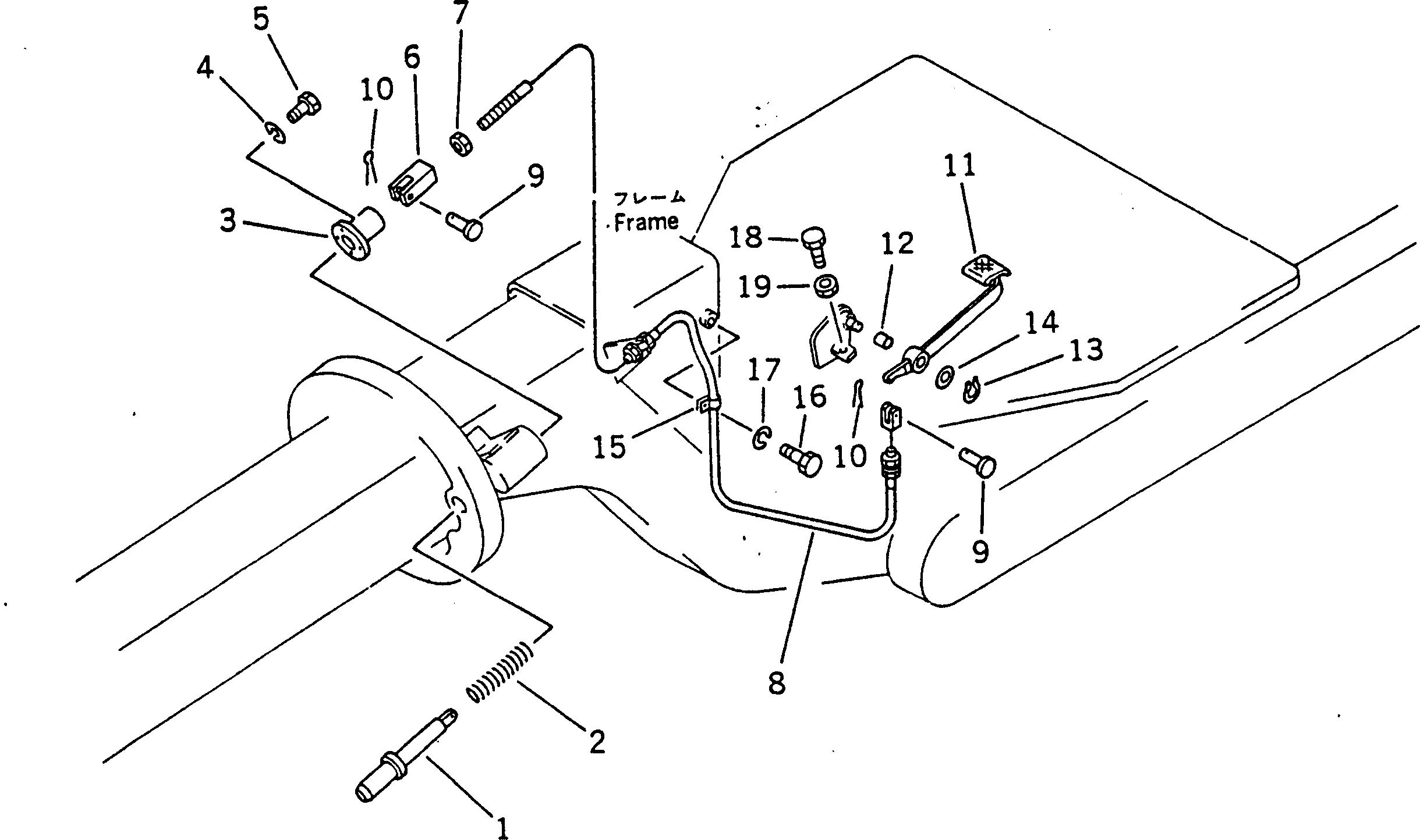 Graders Komatsu / GD600R-3 S/N 14001-UP(gd600r0c) / BANK CUTTING CONTROL(210080 : 711)