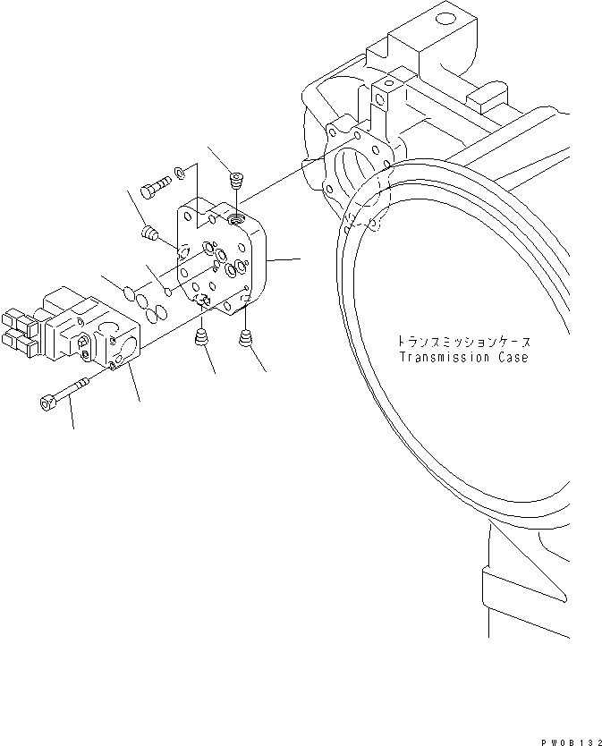 Graders Komatsu / GD675-3 S/N 50001-UP (For North America)(gd675-3c) / CONTROL VALVE (L/C VALVE)(150560 : F5350-59A0)