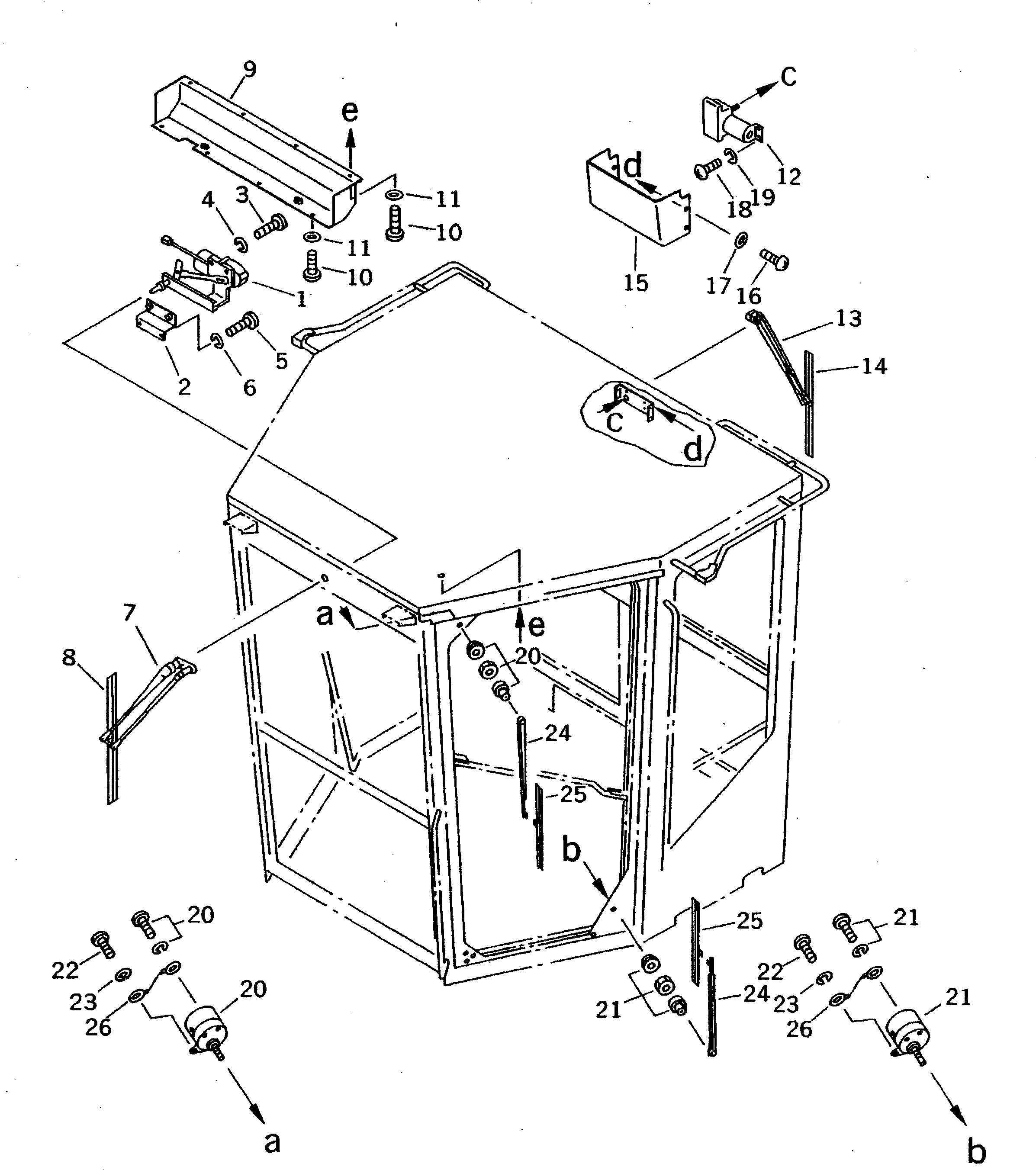 Graders Komatsu / GH320-2 S/N 11001-UP(gh320-2r) / OPERATOR