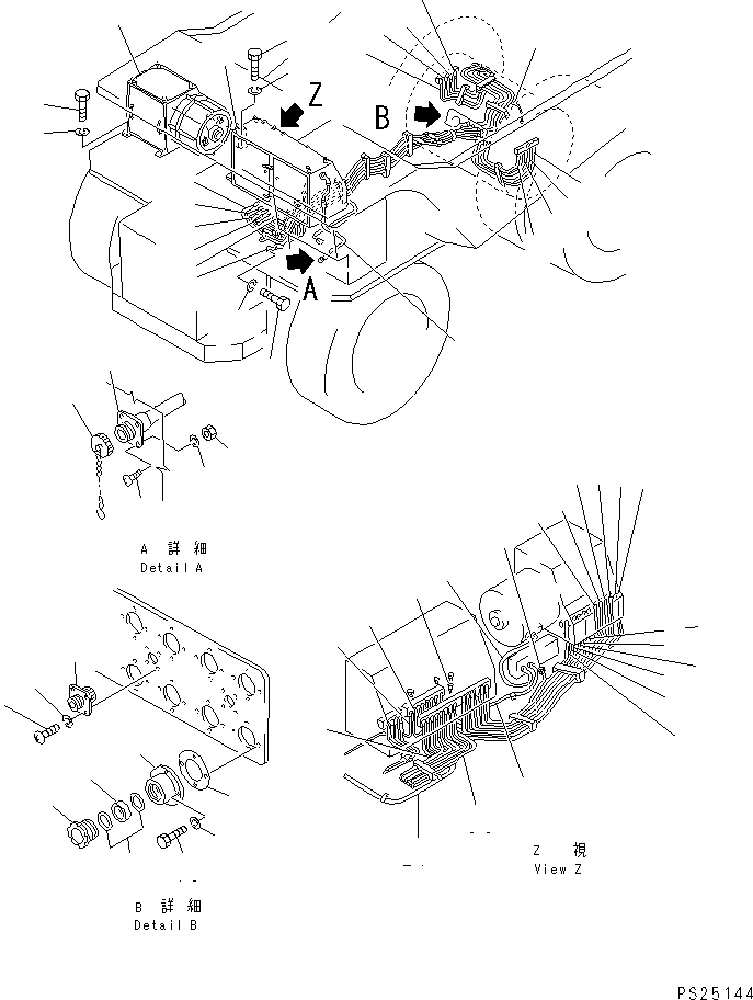 Dump Trucks Komatsu / HD1200-1 S/N 1818-UP (For C.I.S. / Chassis only)(hd1200-c) / ELECTRICAL SYSTEM (1/2)(060010 : 2001)