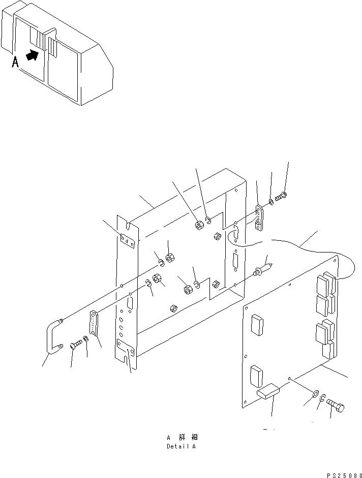 Dump Trucks Komatsu / HD1200-1 S/N 1818-UP (For C.I.S. / Chassis only)(hd1200-c) / RELAY CONTROL UNIT(060240 : 2541)